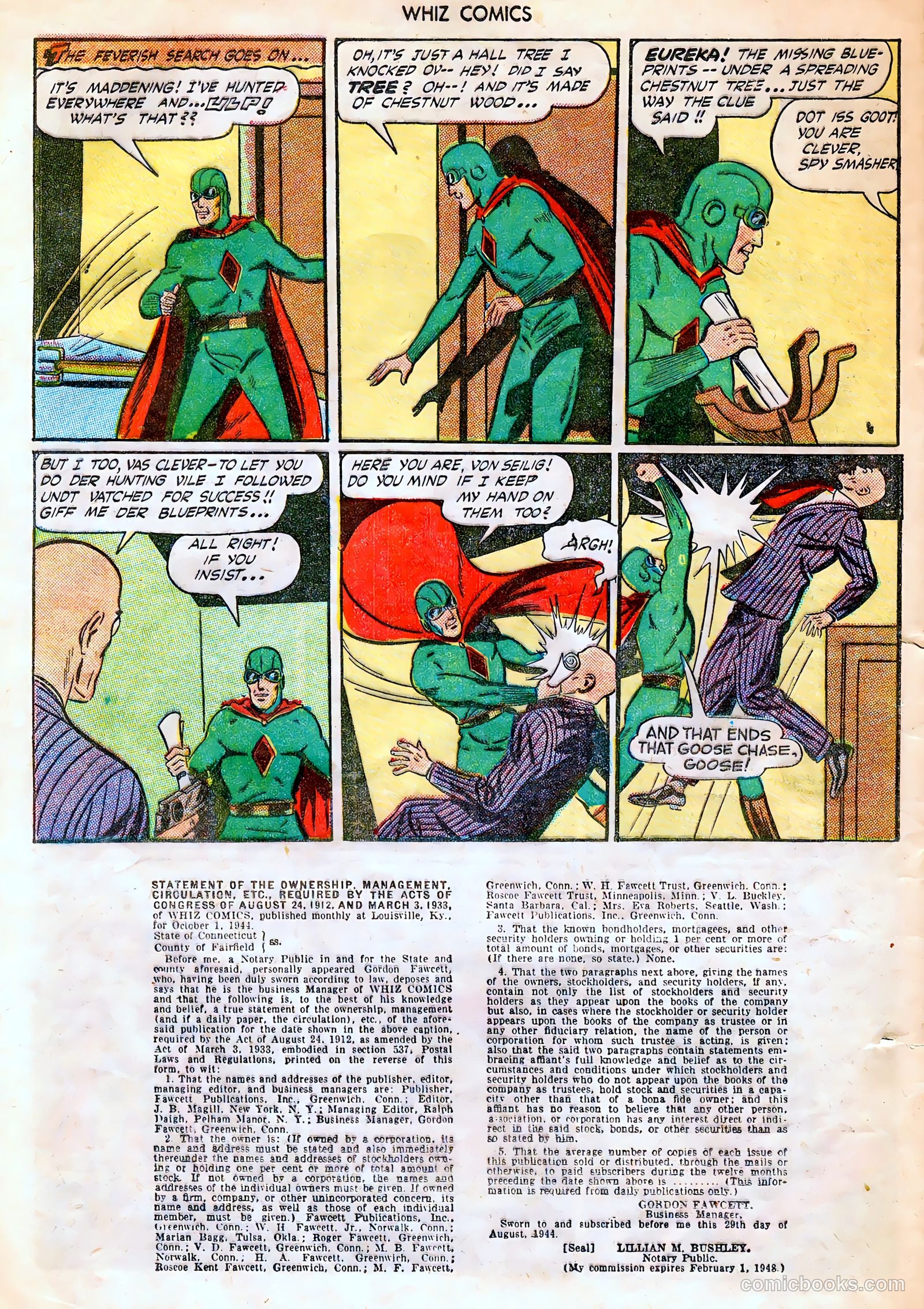 Whiz Comics #61 (1945) — page 24 of 36