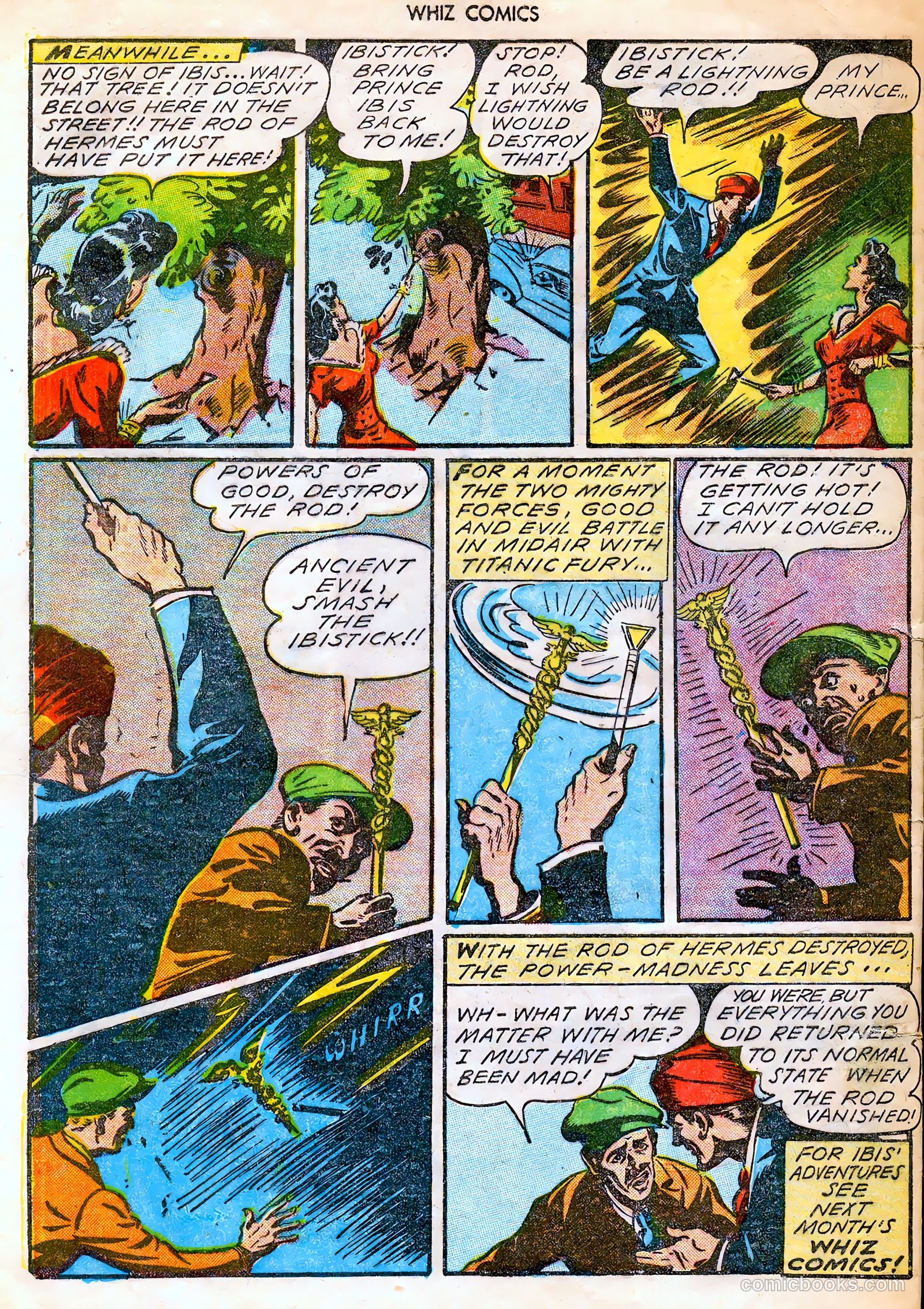 Whiz Comics #61 (1945) — page 32 of 36