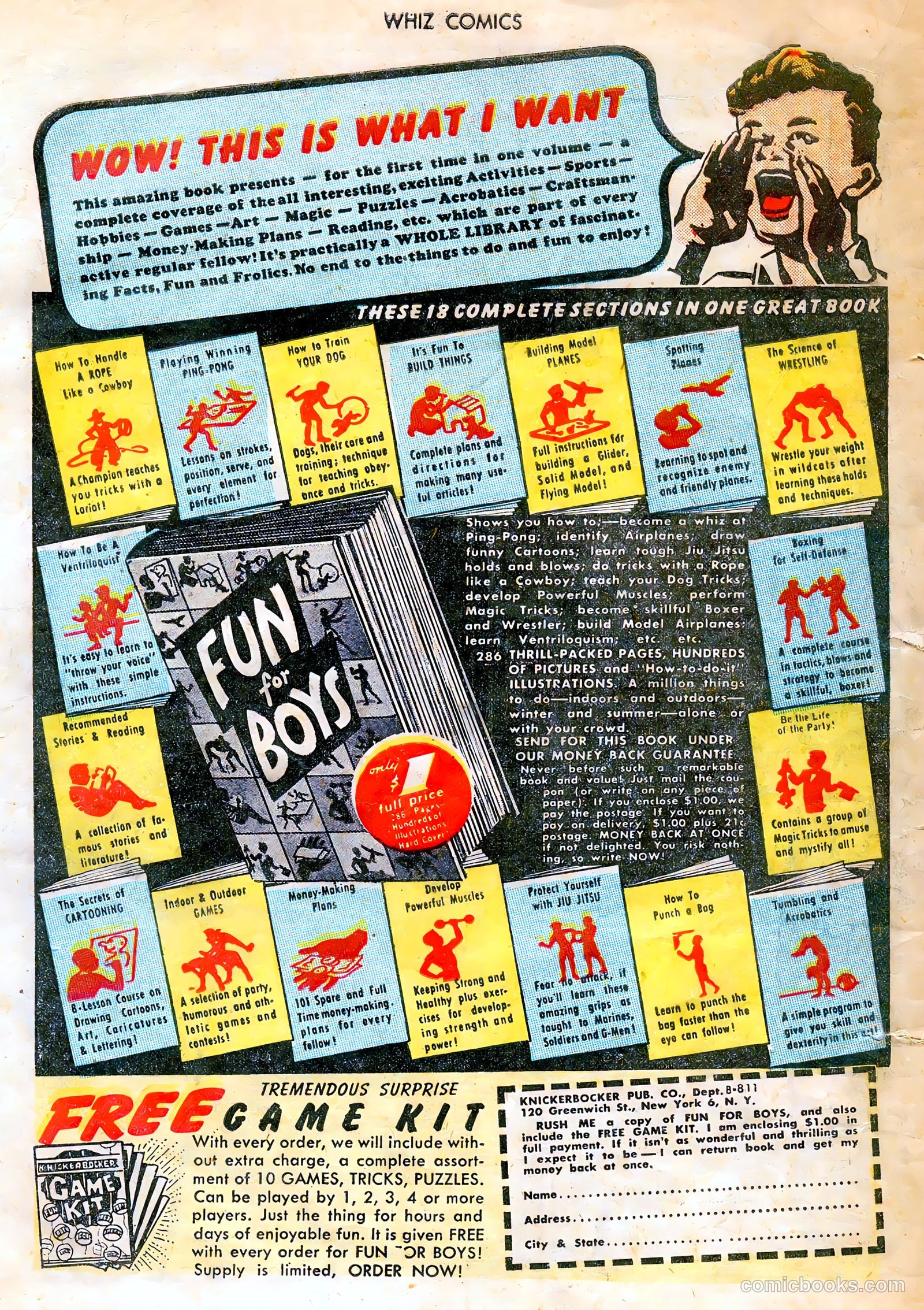 Whiz Comics #61 (1945) — page 34 of 36
