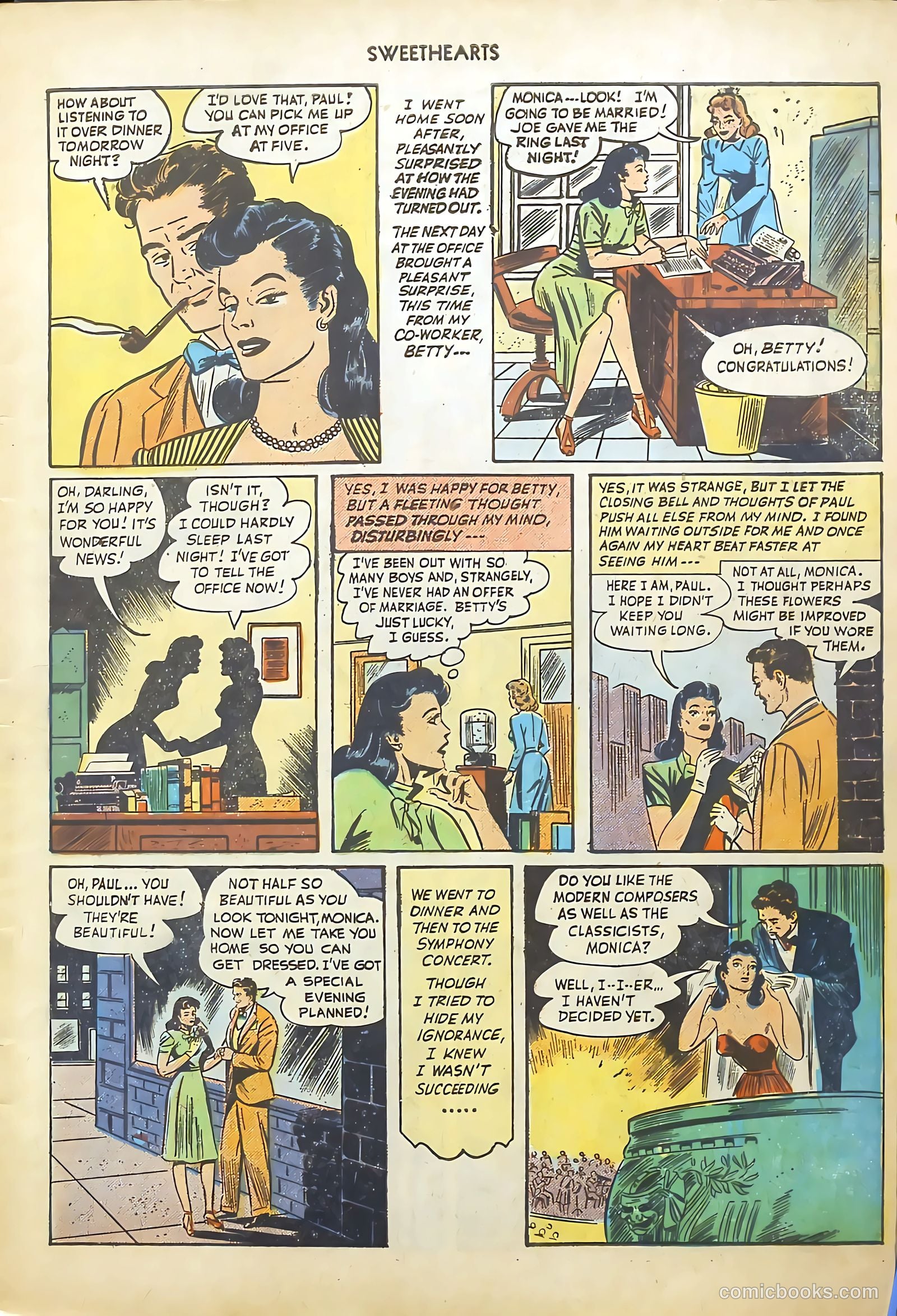 Big Book Romances #1 (1950) — page 7 of 149