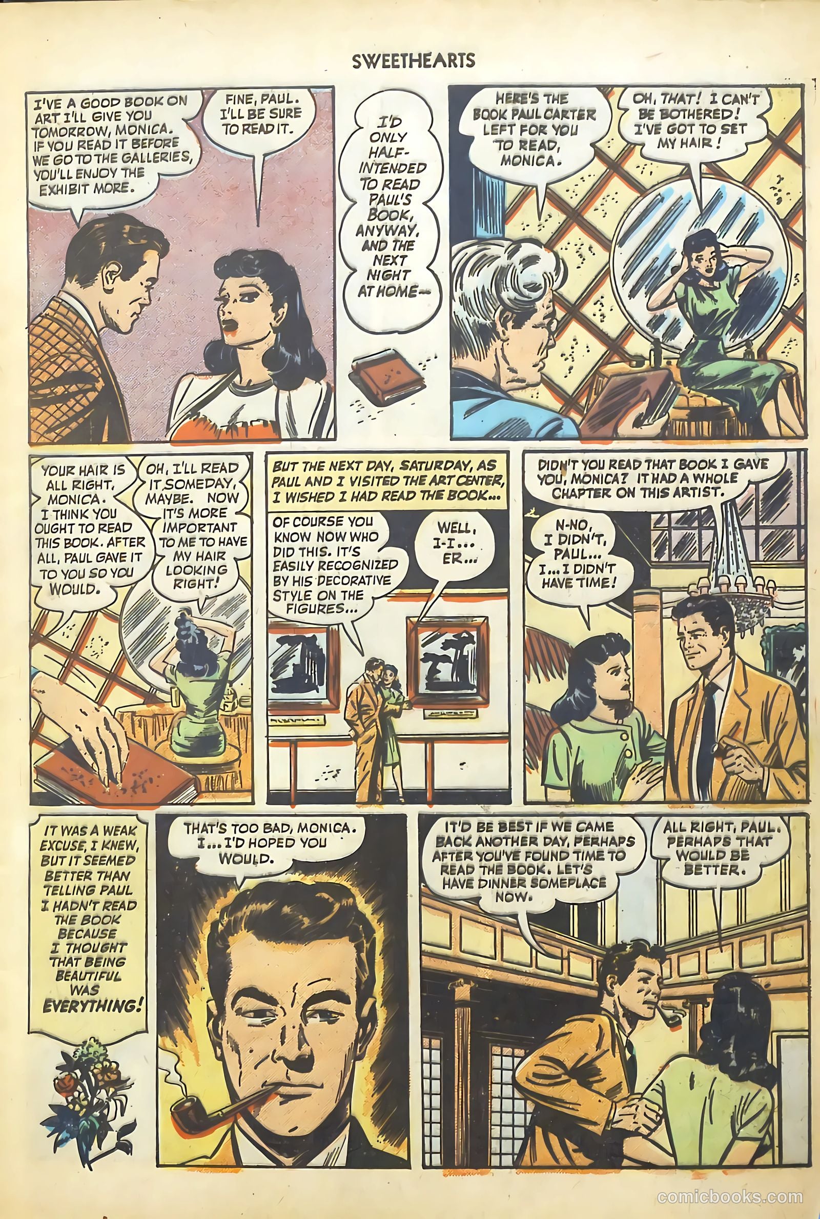 Big Book Romances #1 (1950) — page 9 of 149