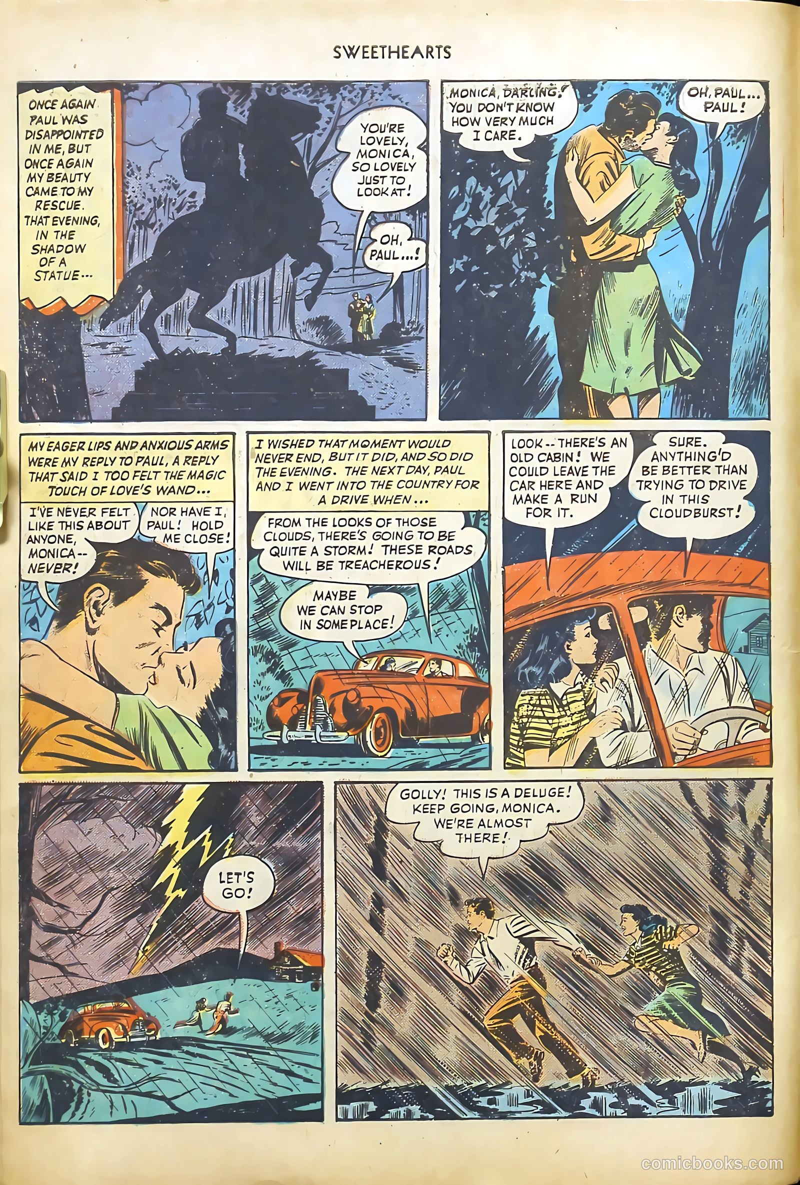 Big Book Romances #1 (1950) — page 10 of 149