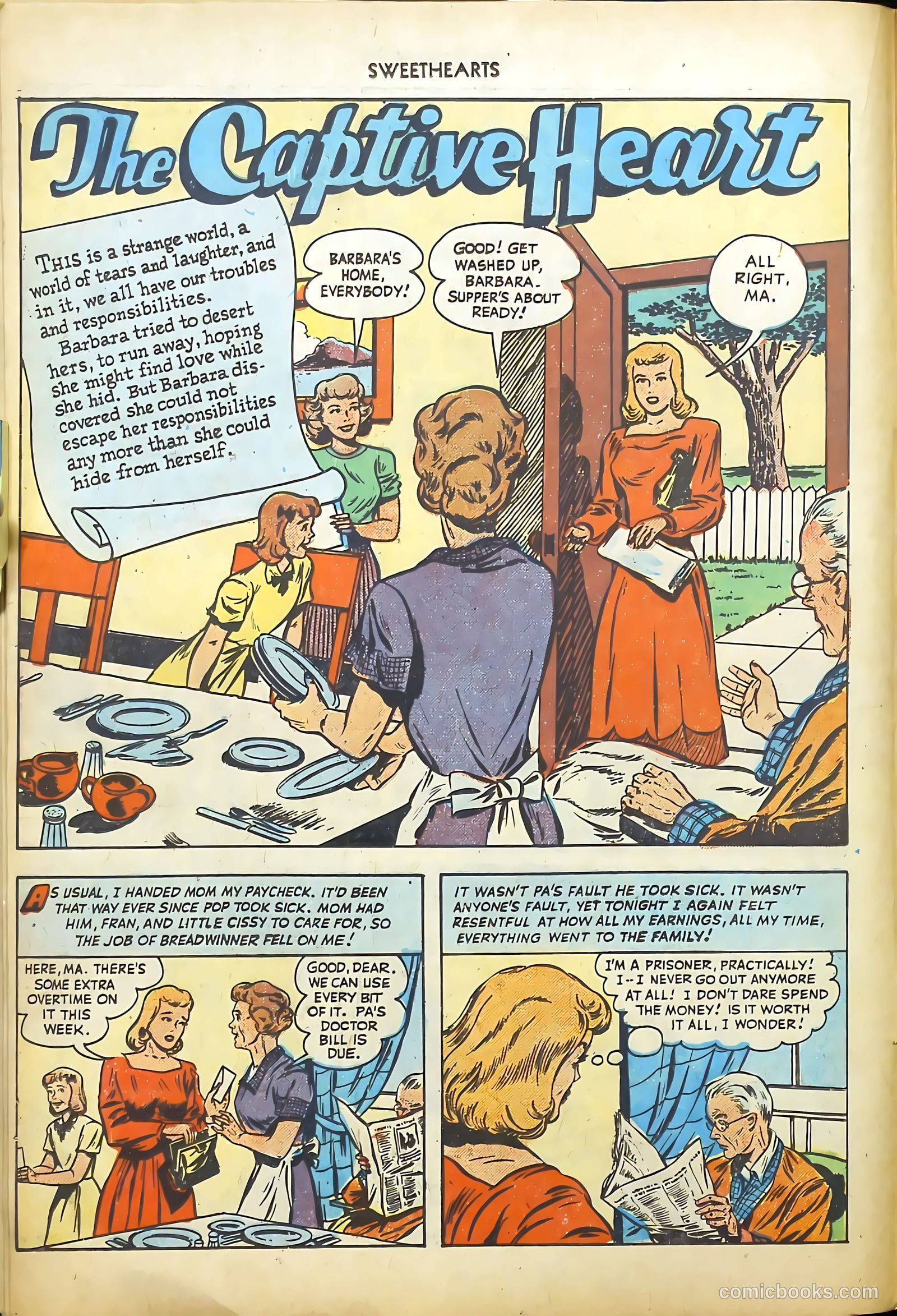 Big Book Romances #1 (1950) — page 18 of 149