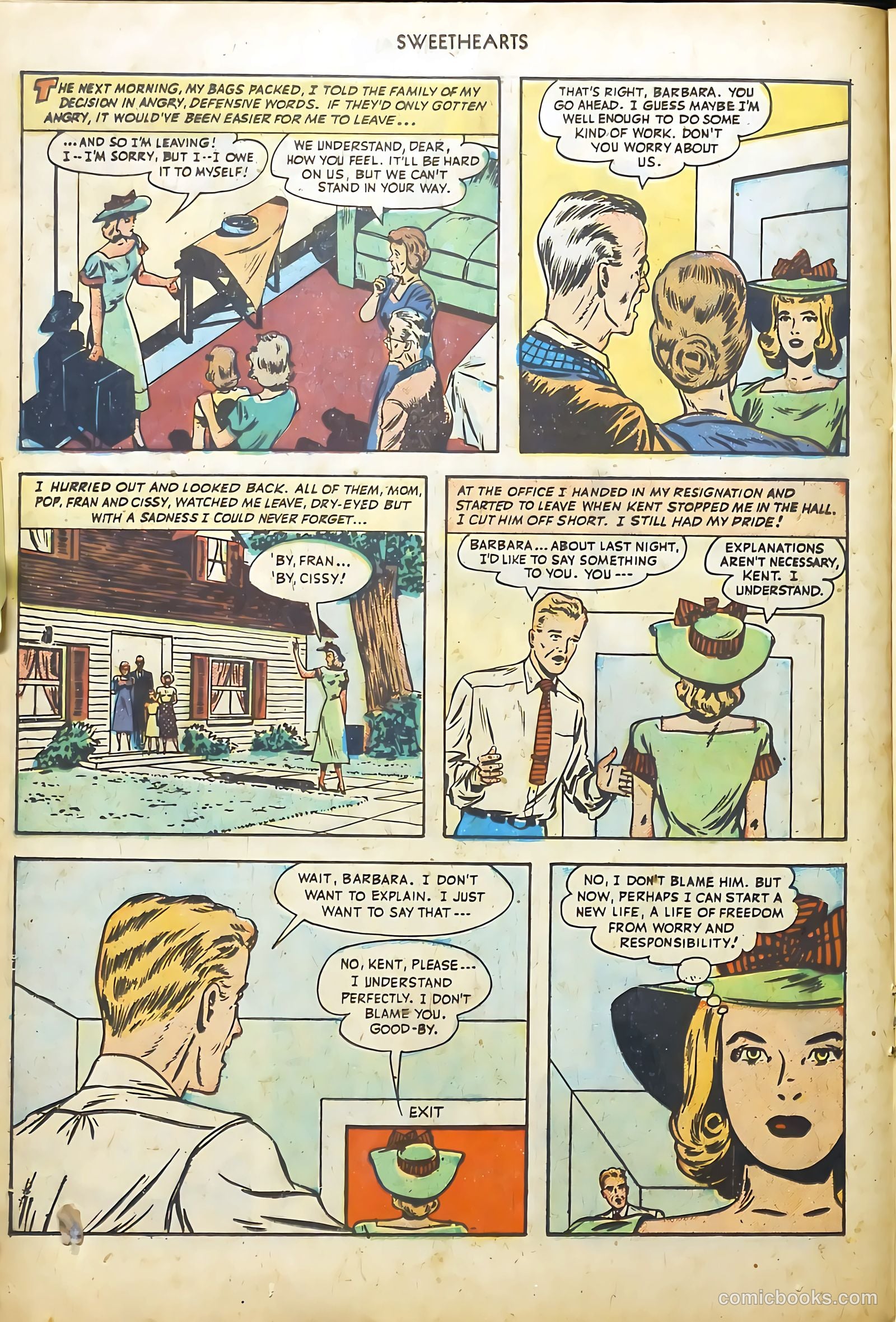 Big Book Romances #1 (1950) — page 24 of 149