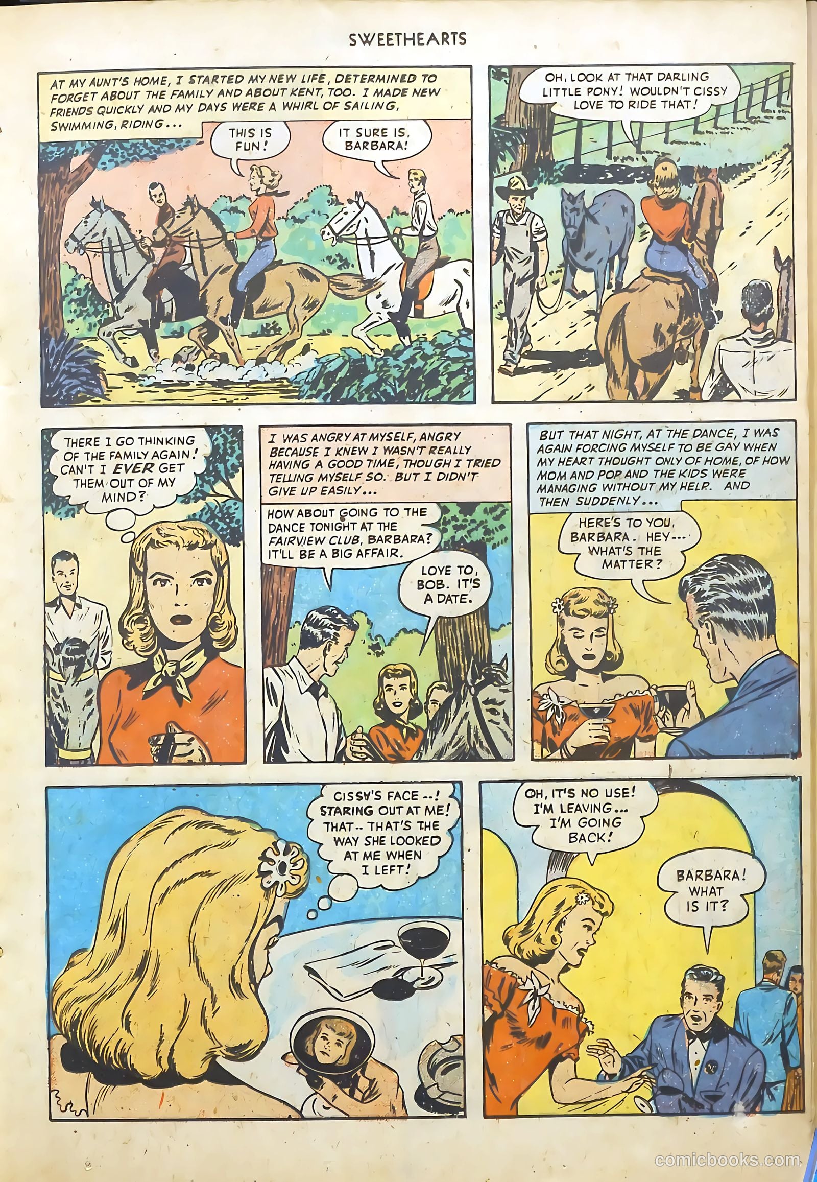 Big Book Romances #1 (1950) — page 25 of 149