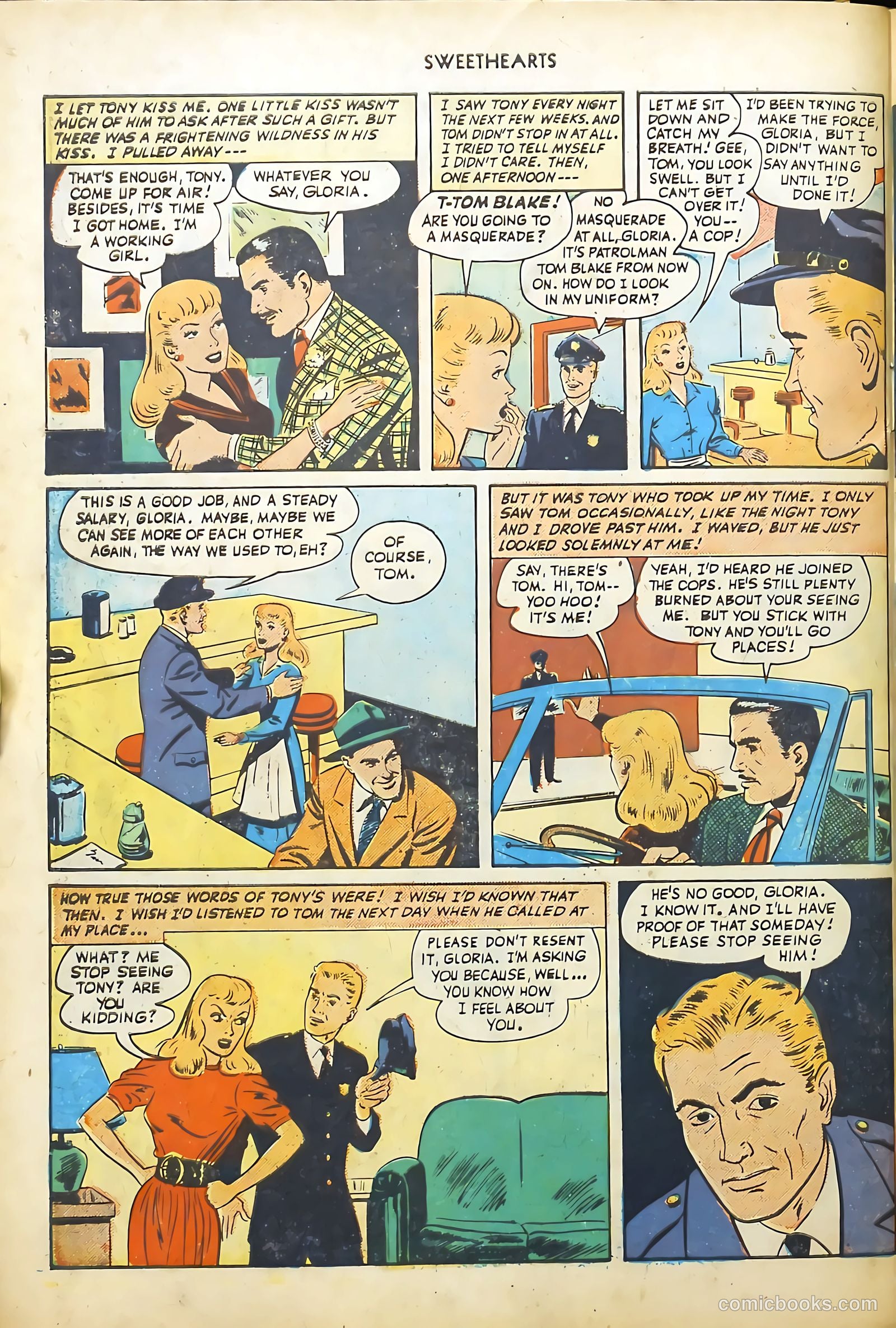 Big Book Romances #1 (1950) — page 34 of 149