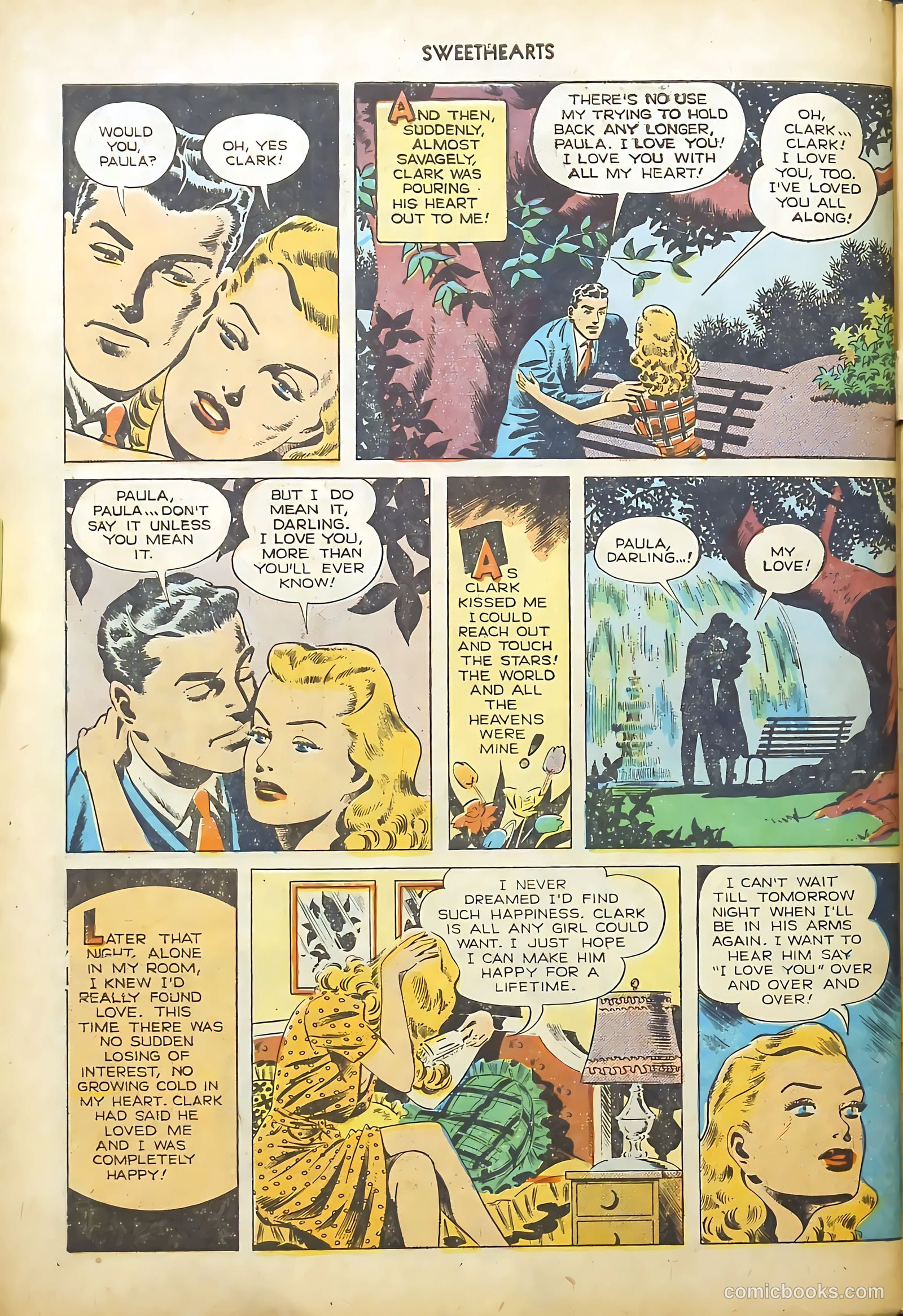Big Book Romances #1 (1950) — page 46 of 149