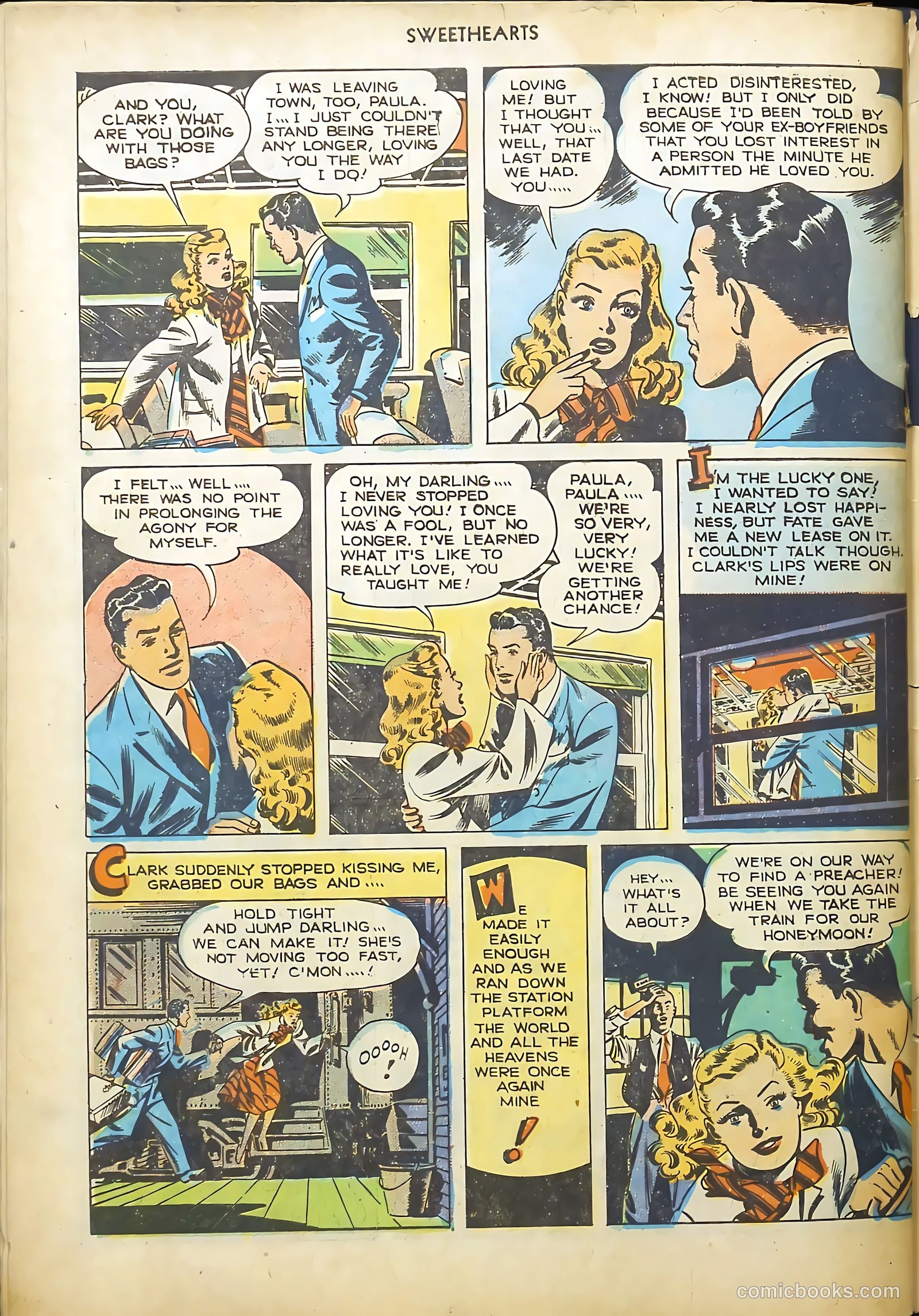 Big Book Romances #1 (1950) — page 50 of 149