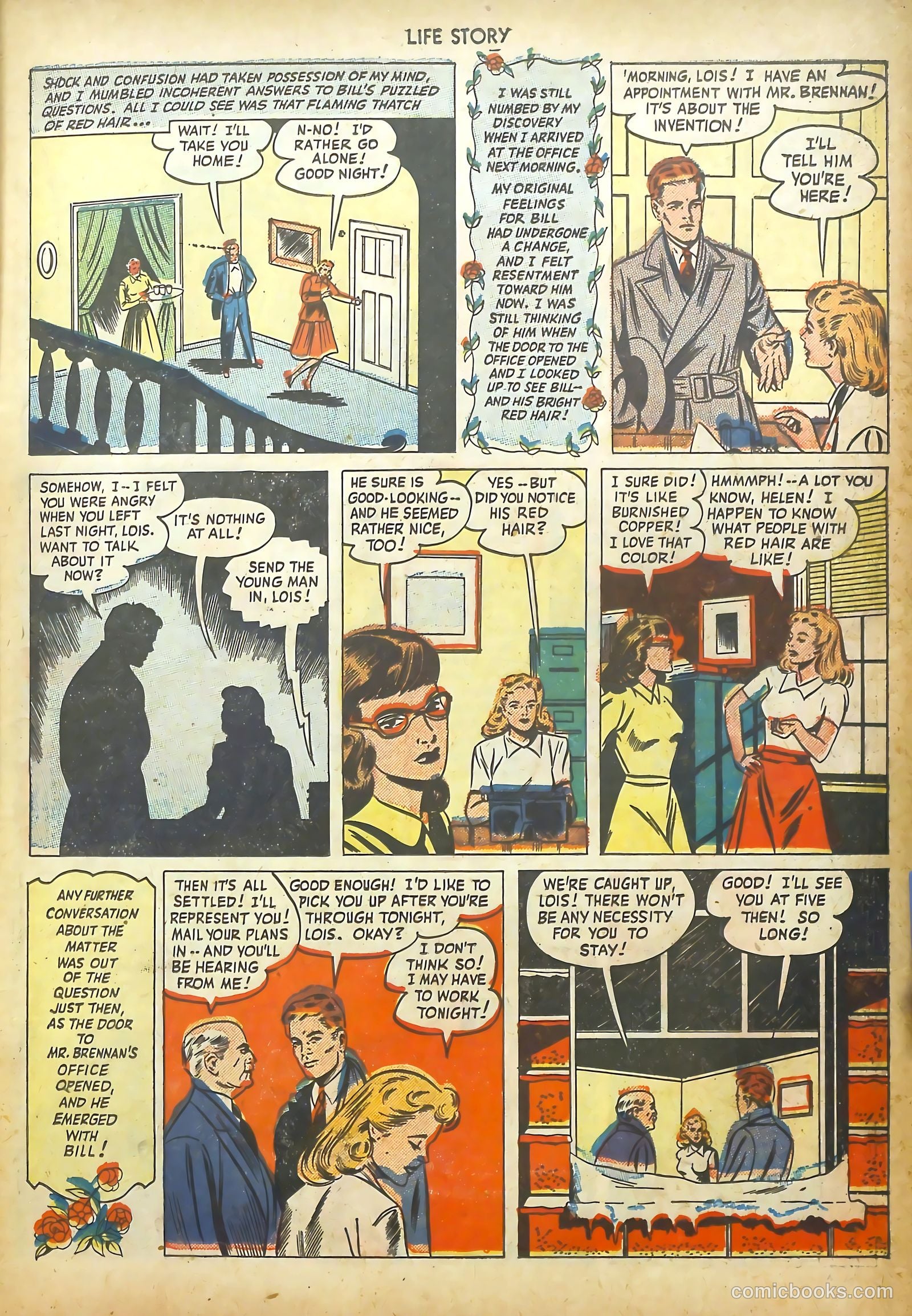 Big Book Romances #1 (1950) — page 59 of 149