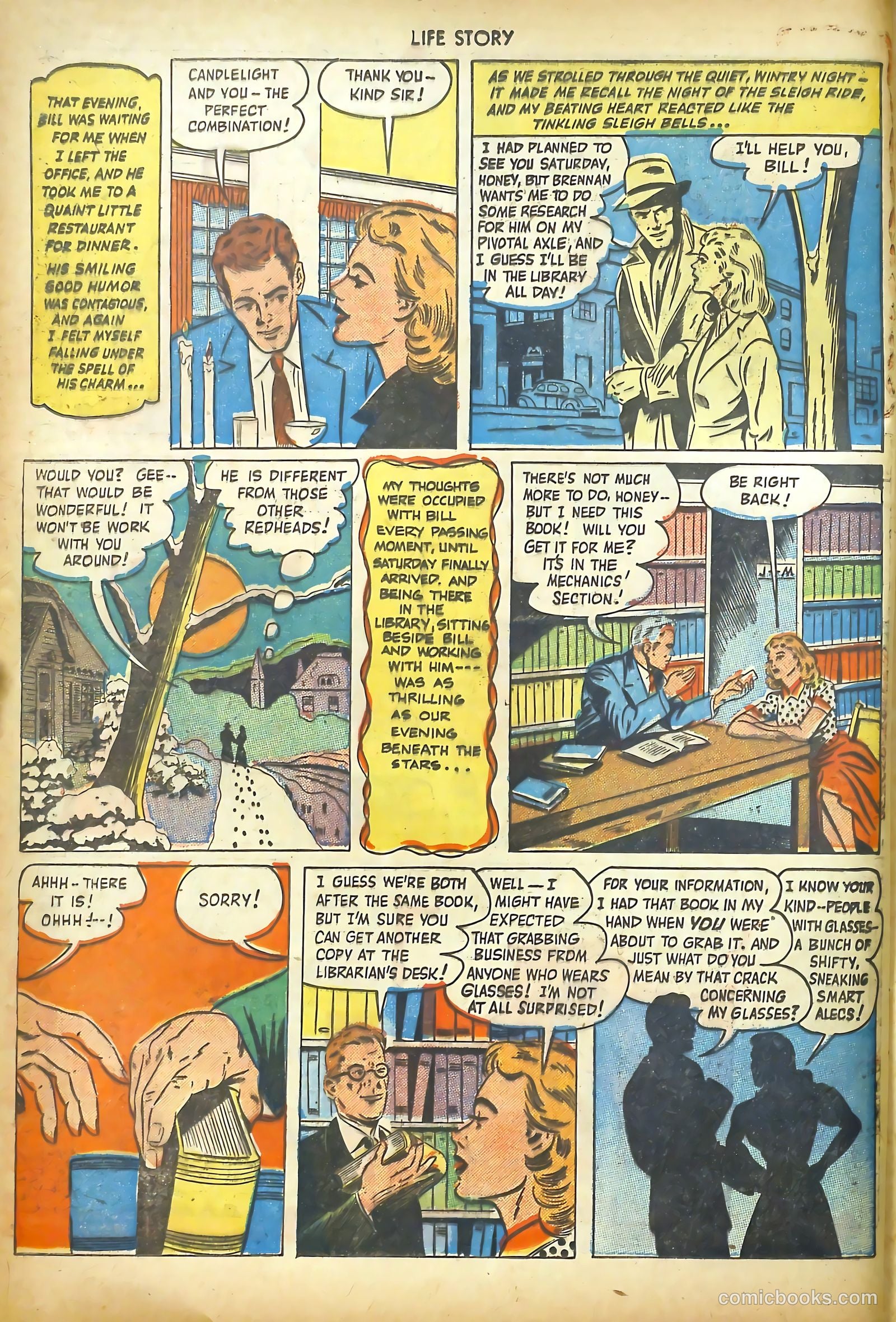 Big Book Romances #1 (1950) — page 60 of 149