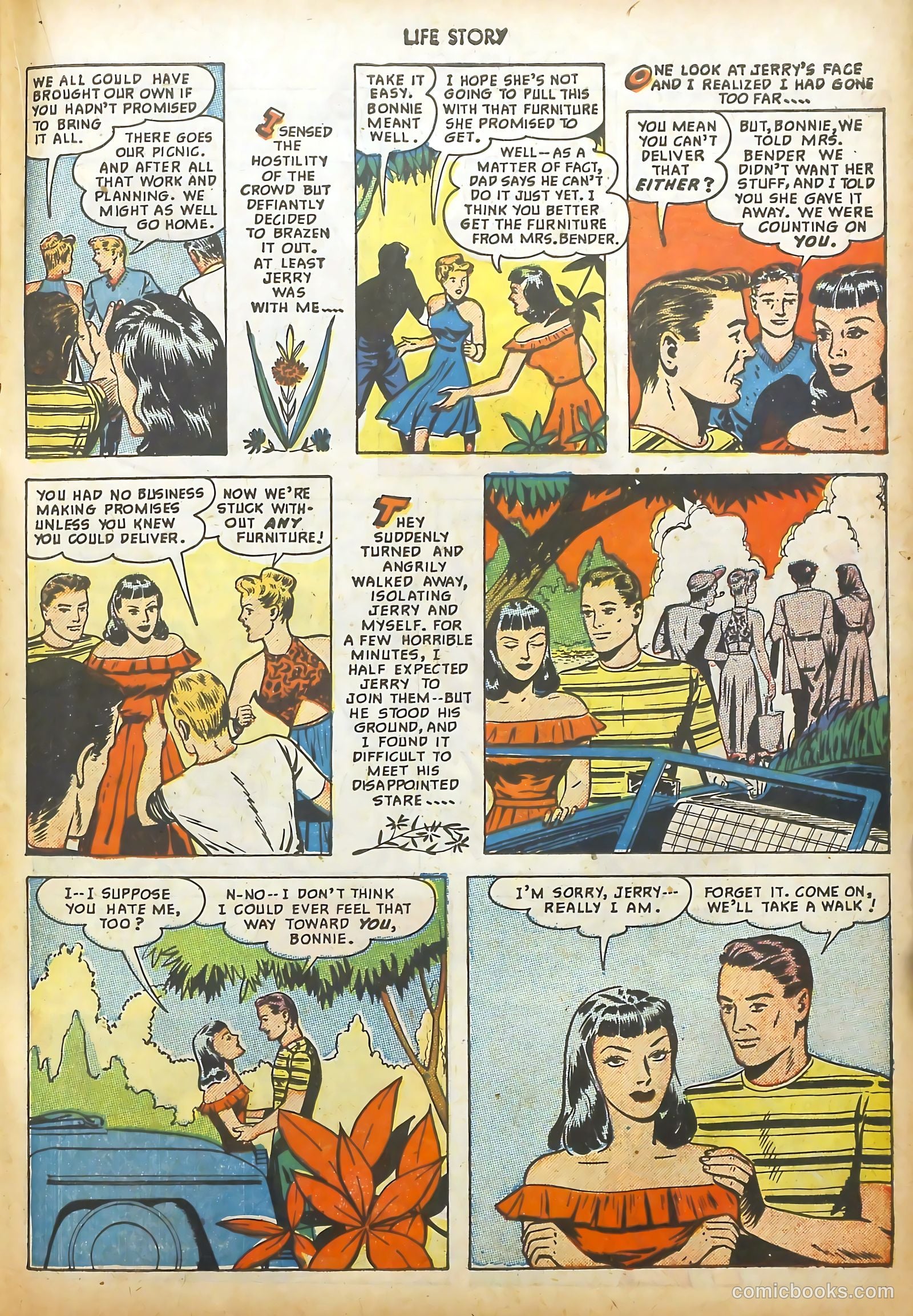 Big Book Romances #1 (1950) — page 73 of 149