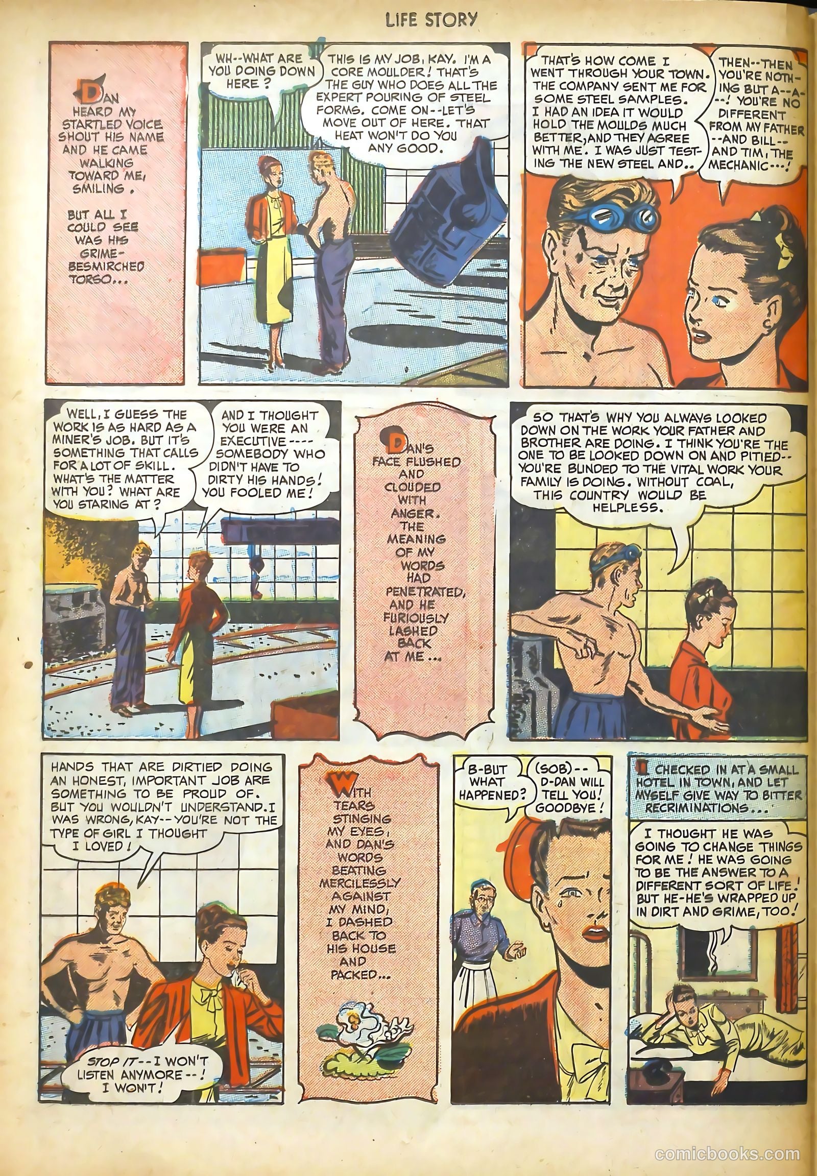 Big Book Romances #1 (1950) — page 96 of 149