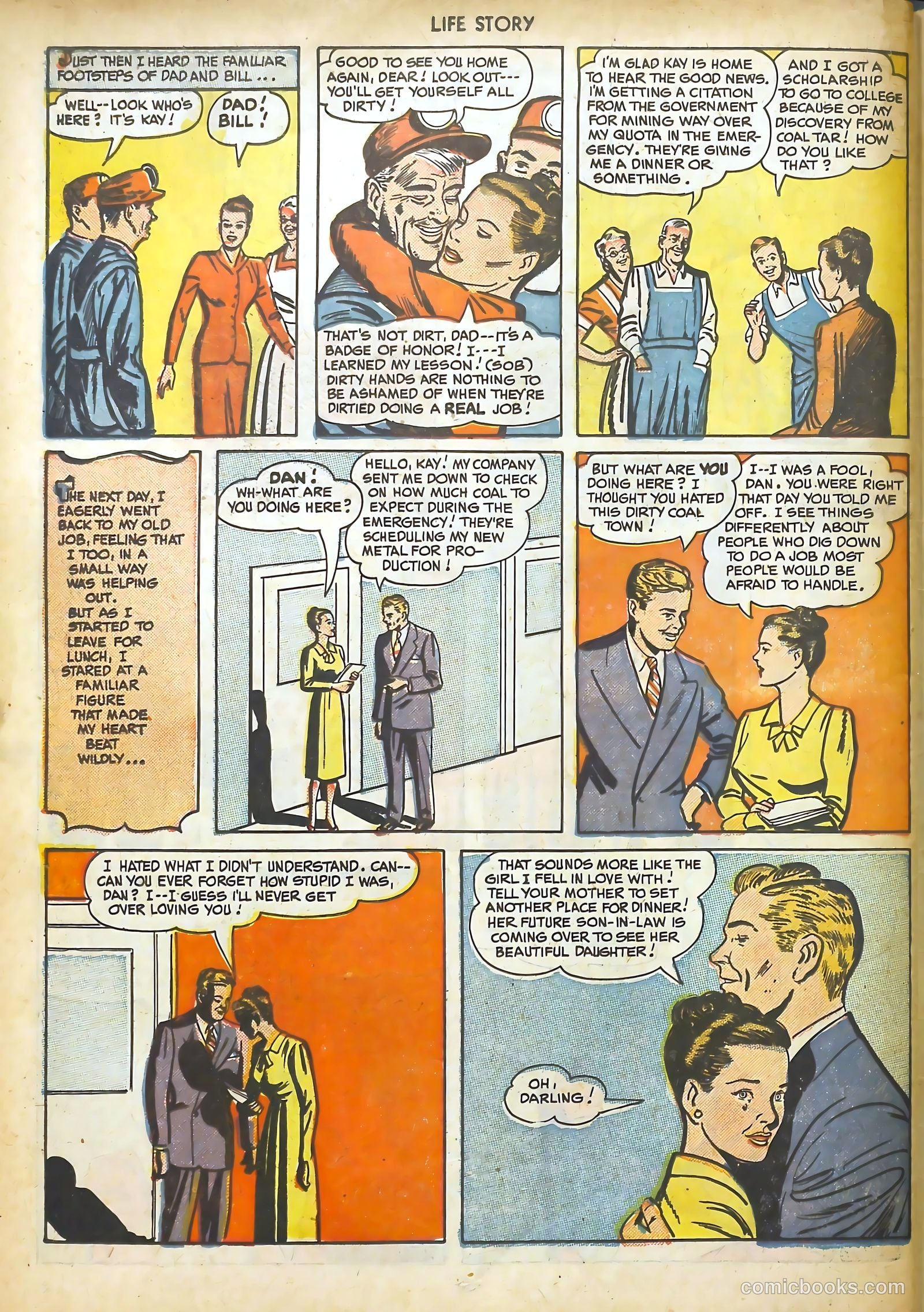 Big Book Romances #1 (1950) — page 98 of 149