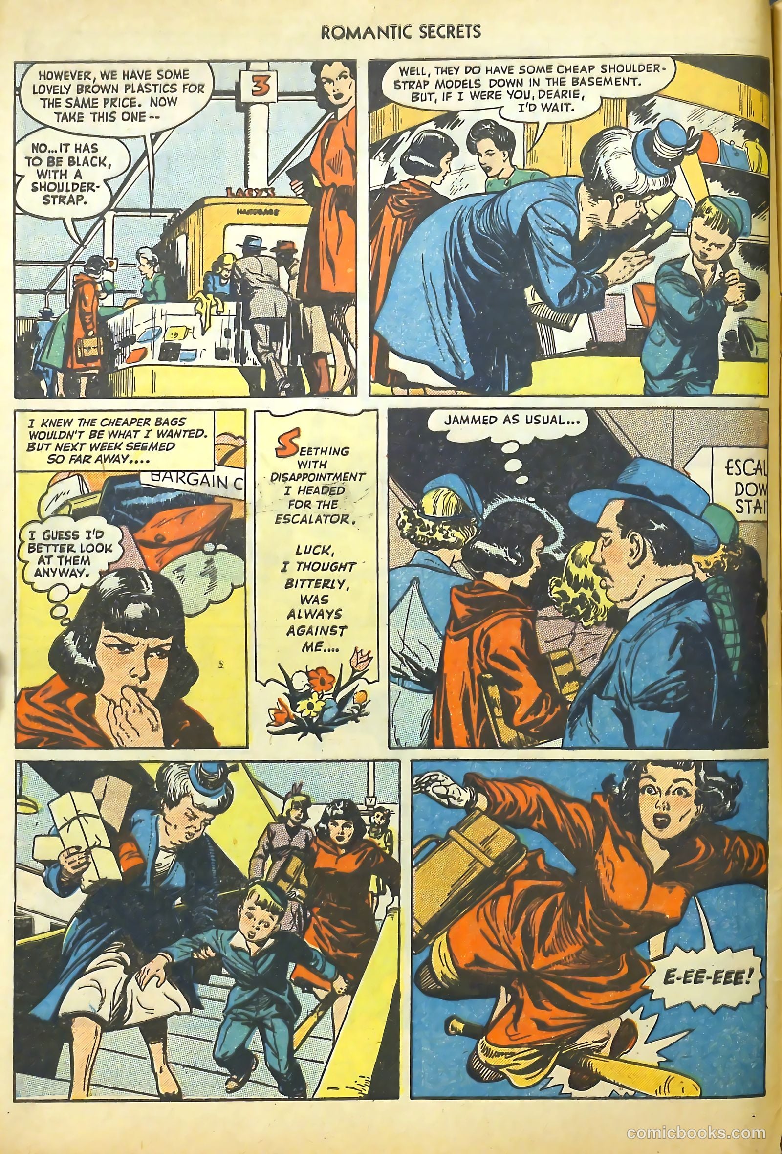 Big Book Romances #1 (1950) — page 100 of 149