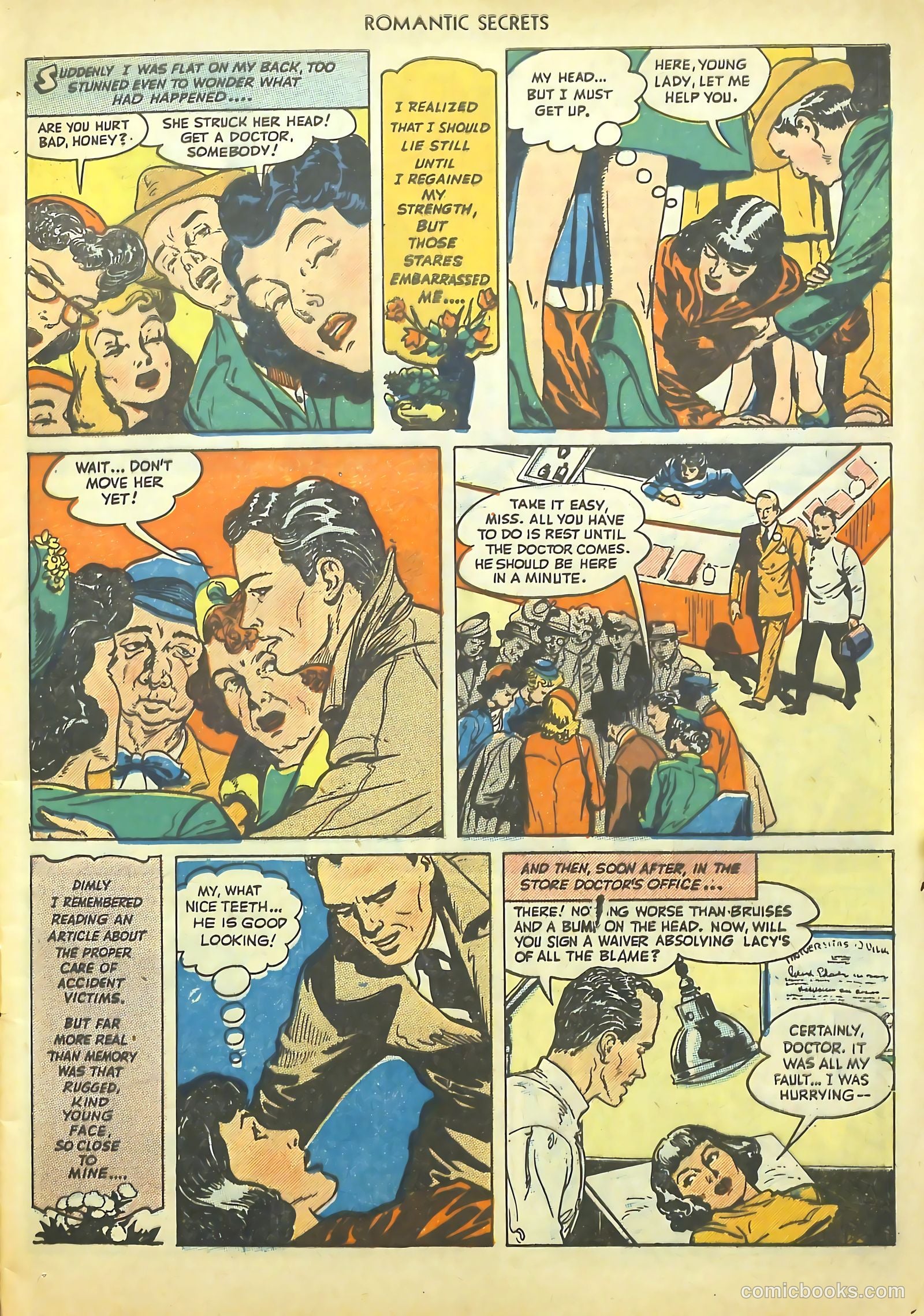 Big Book Romances #1 (1950) — page 101 of 149