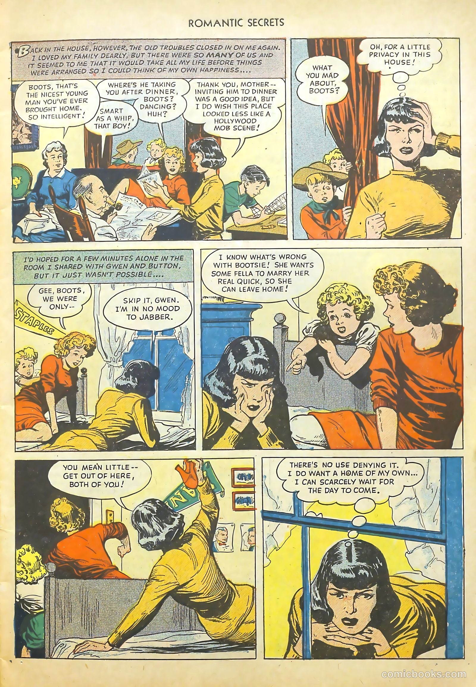 Big Book Romances #1 (1950) — page 103 of 149