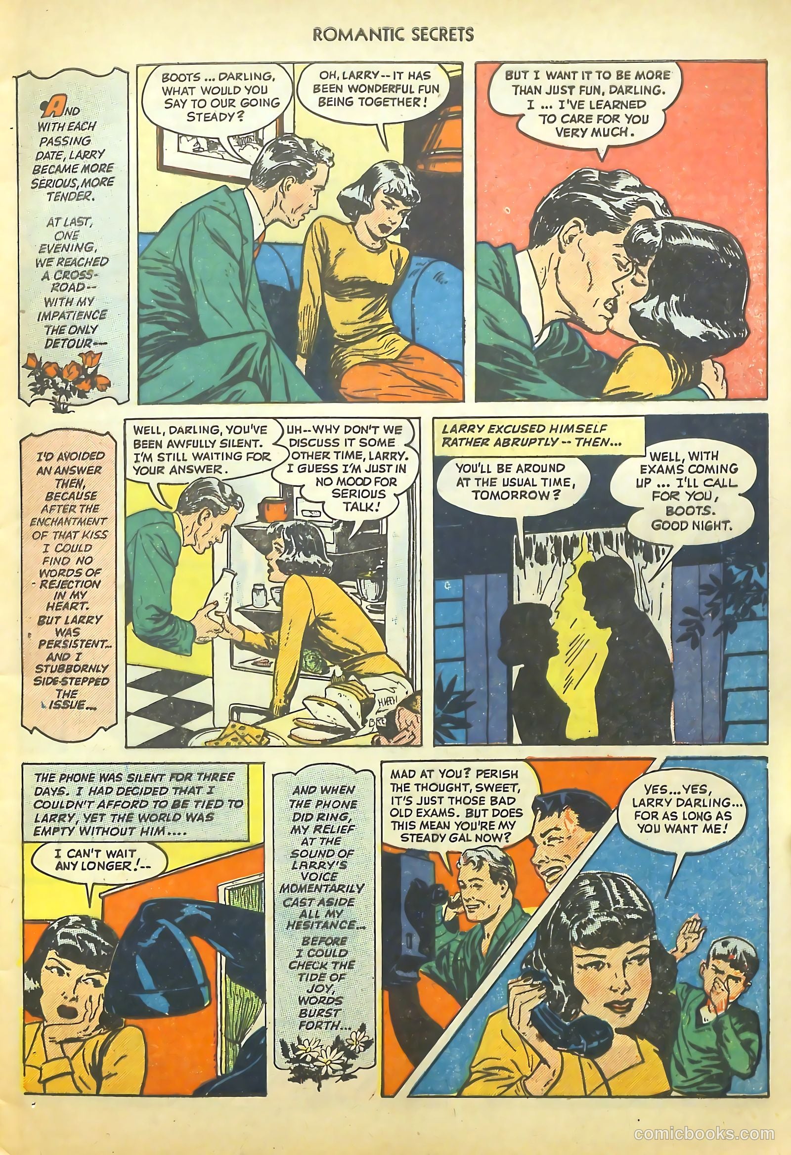 Big Book Romances #1 (1950) — page 105 of 149