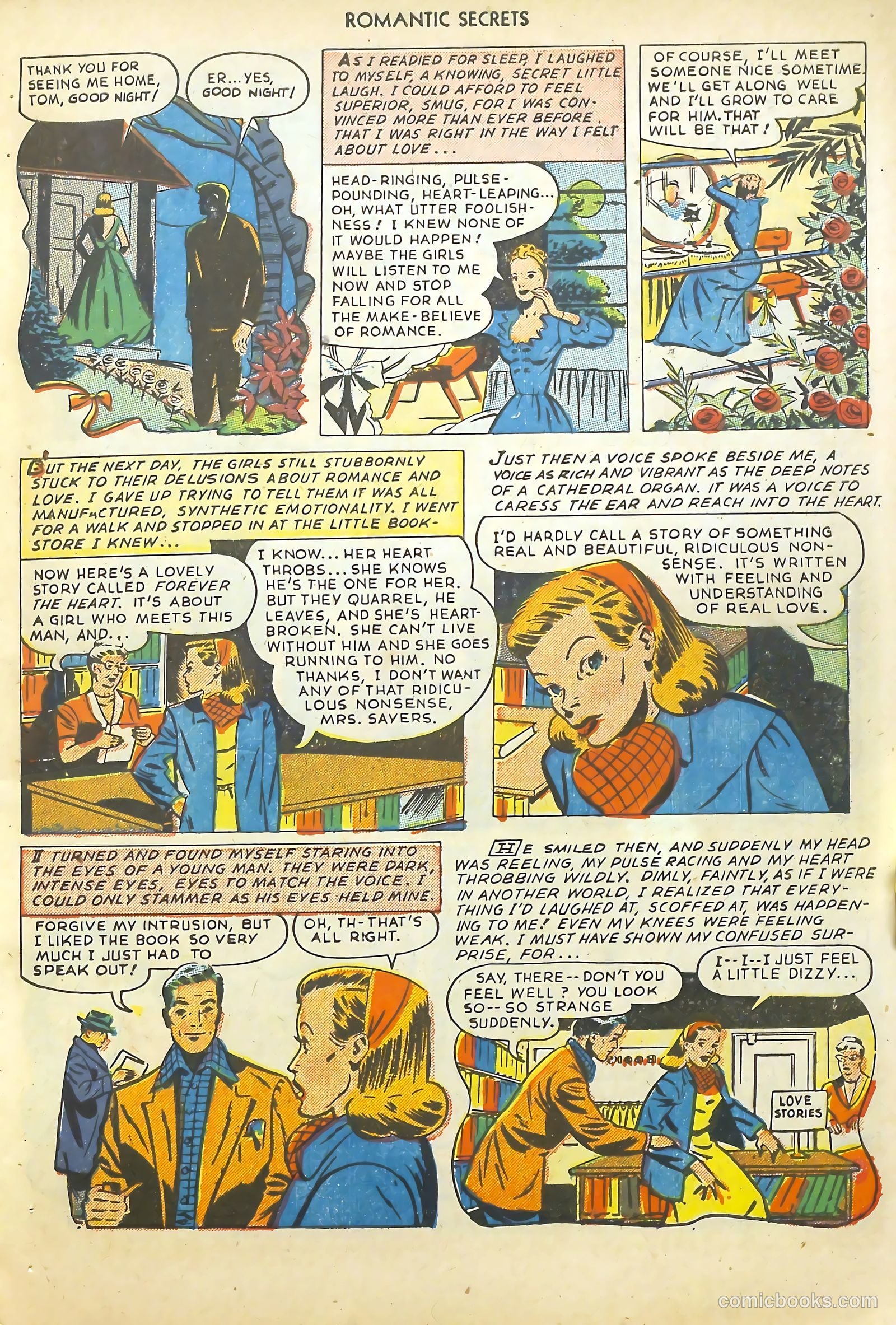 Big Book Romances #1 (1950) — page 115 of 149