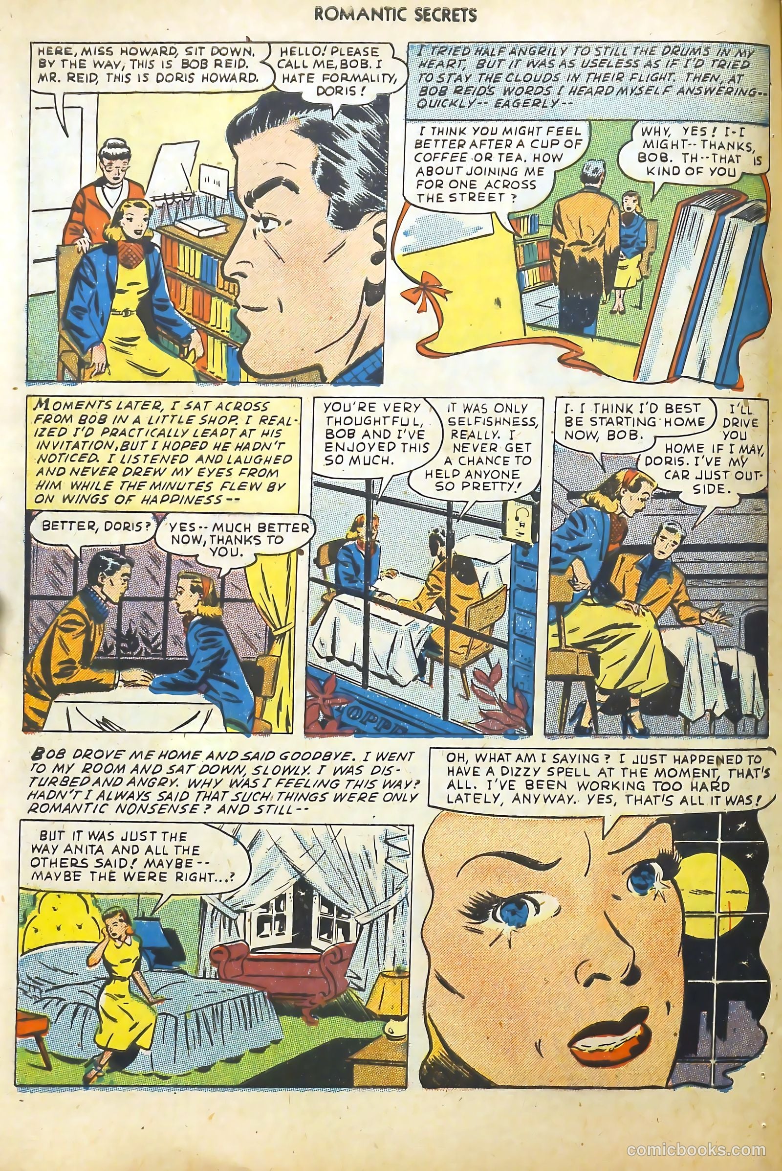 Big Book Romances #1 (1950) — page 116 of 149