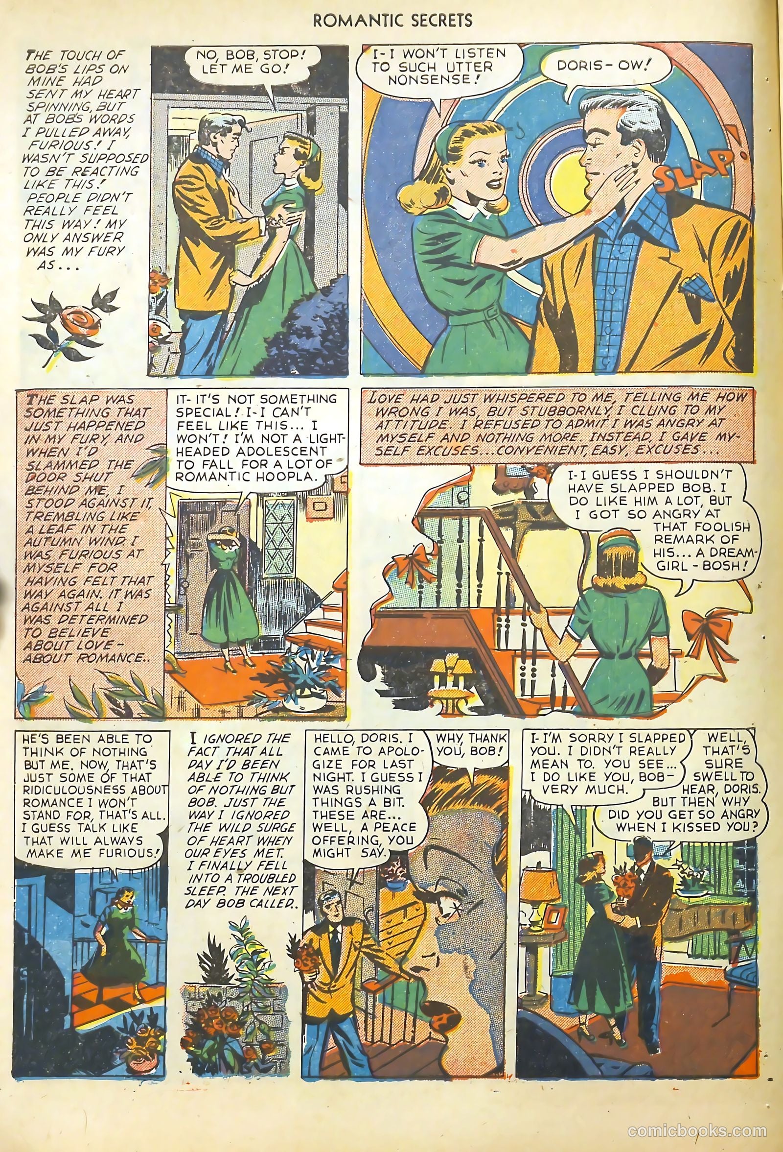 Big Book Romances #1 (1950) — page 118 of 149