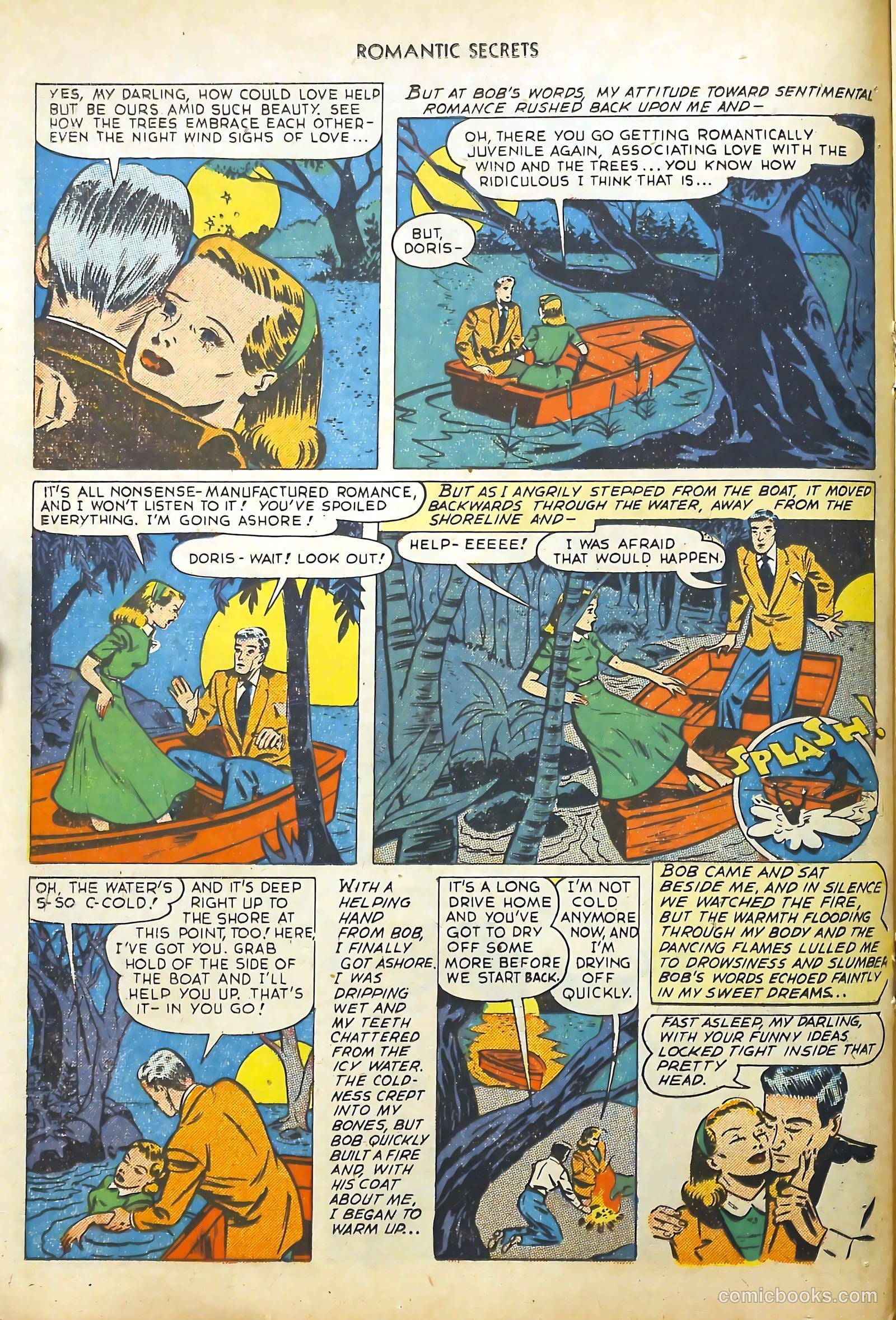 Big Book Romances #1 (1950) — page 120 of 149