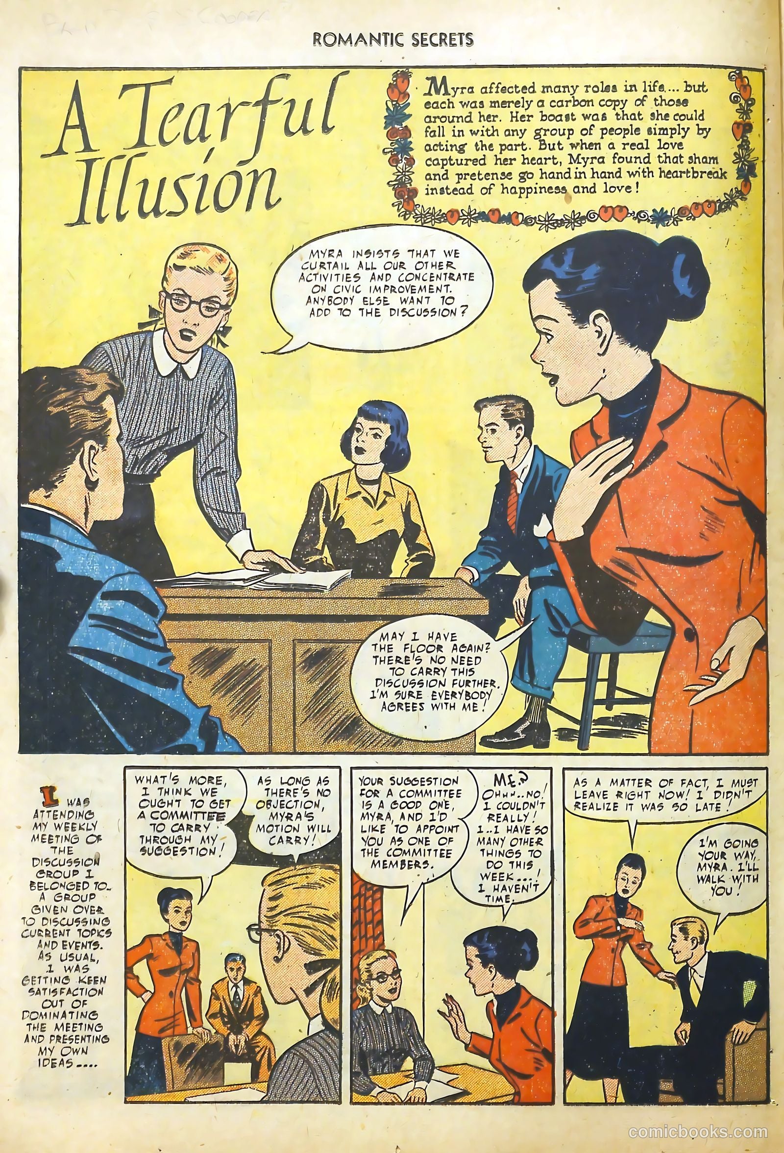 Big Book Romances #1 (1950) — page 124 of 149