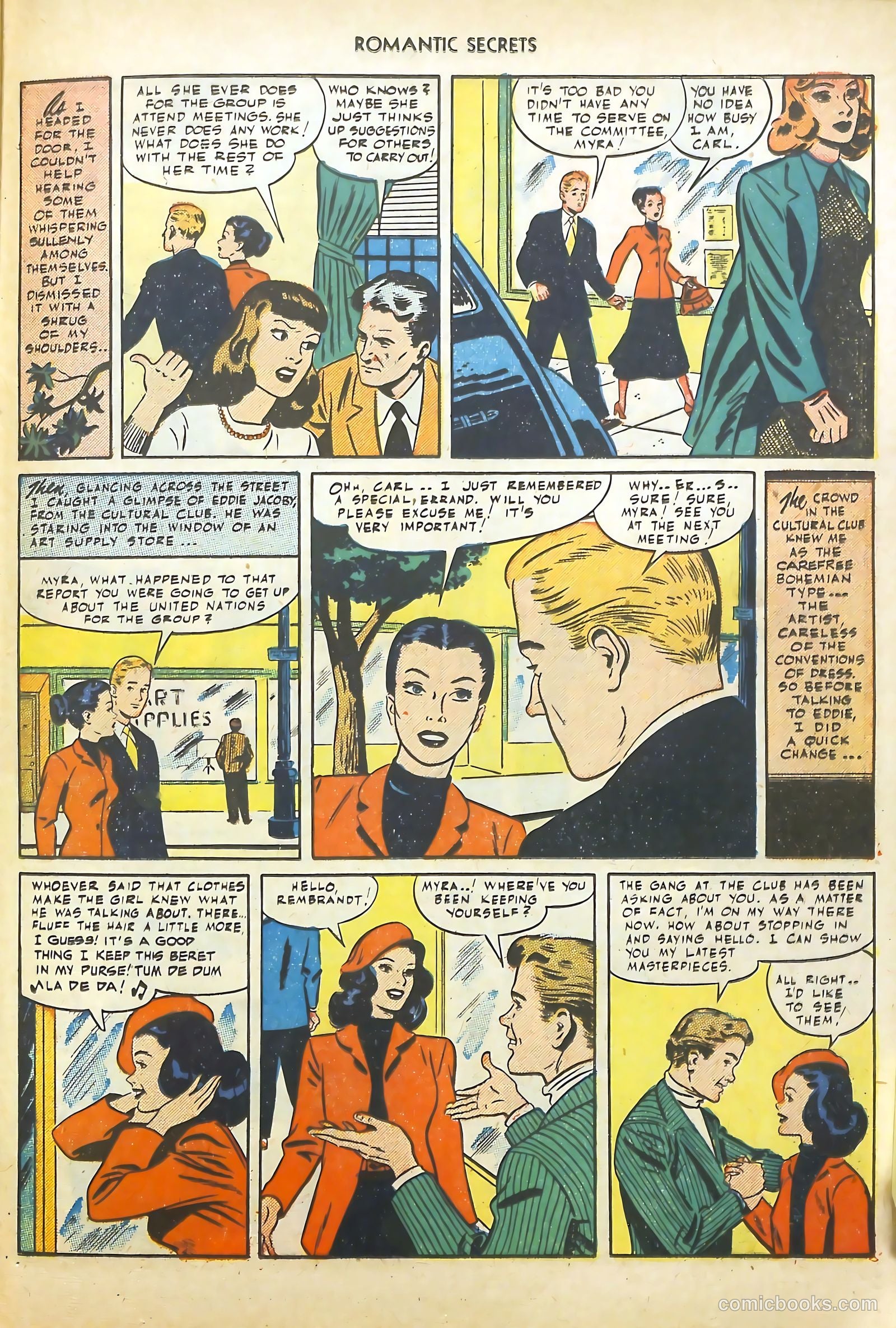 Big Book Romances #1 (1950) — page 125 of 149