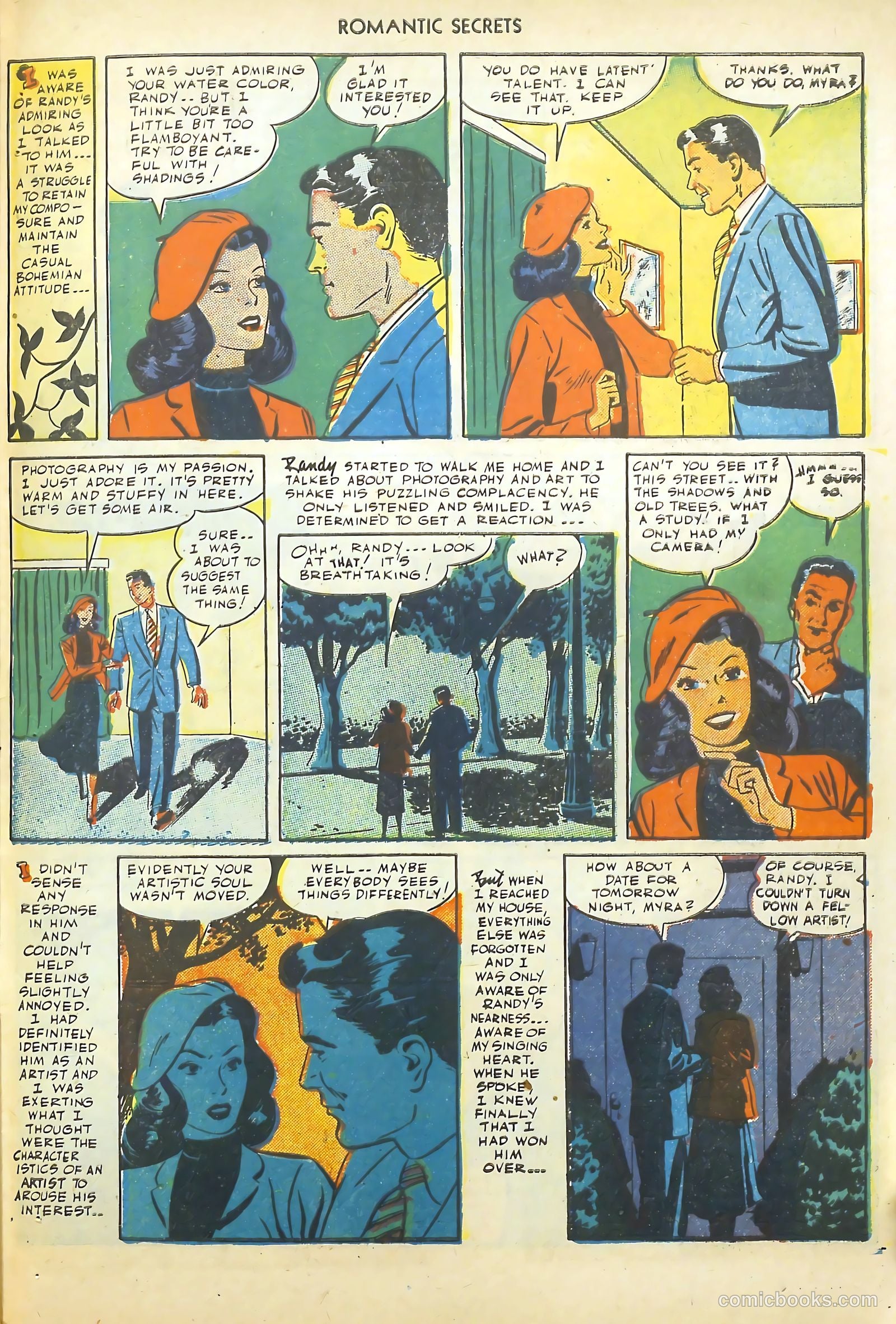 Big Book Romances #1 (1950) — page 127 of 149
