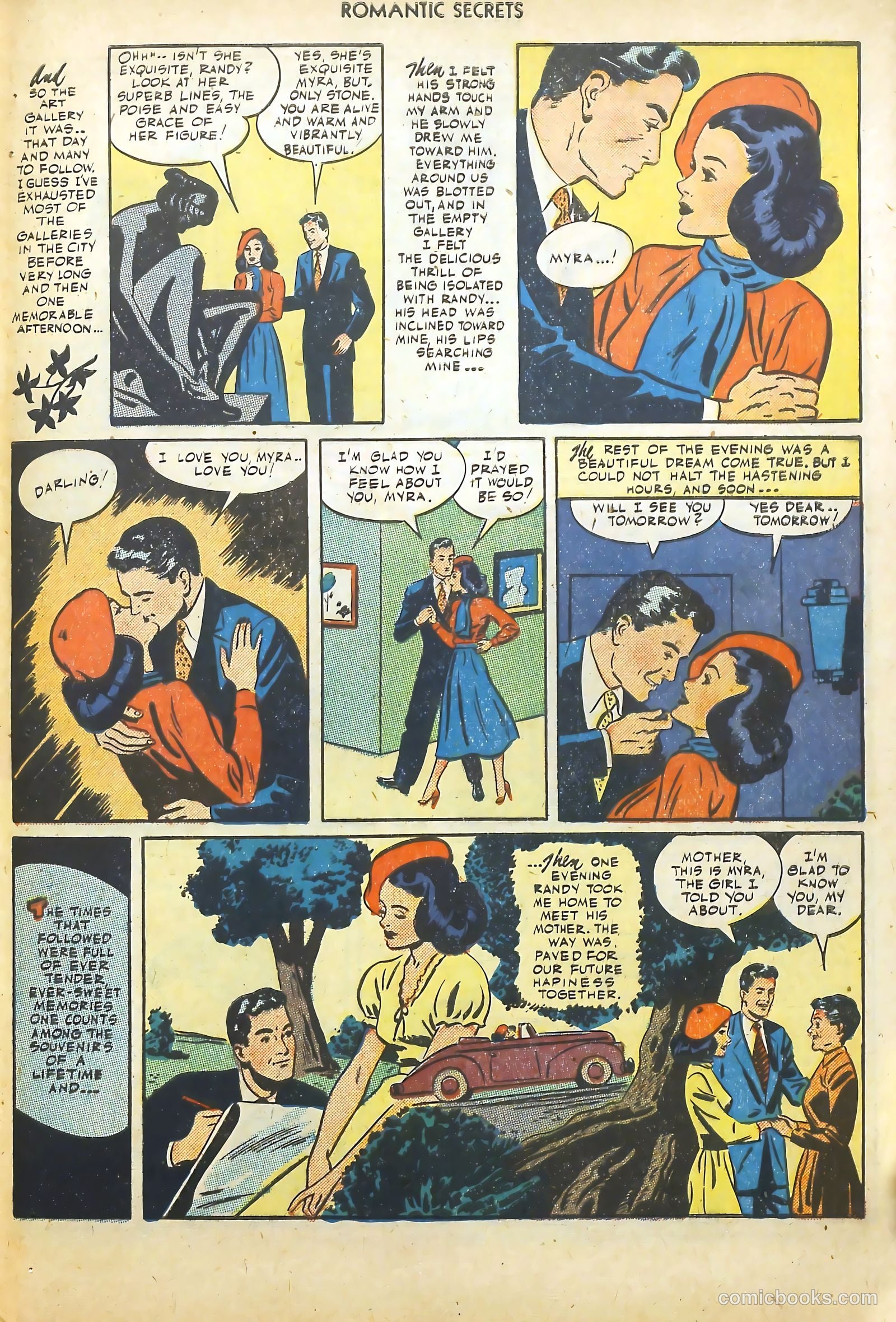 Big Book Romances #1 (1950) — page 129 of 149