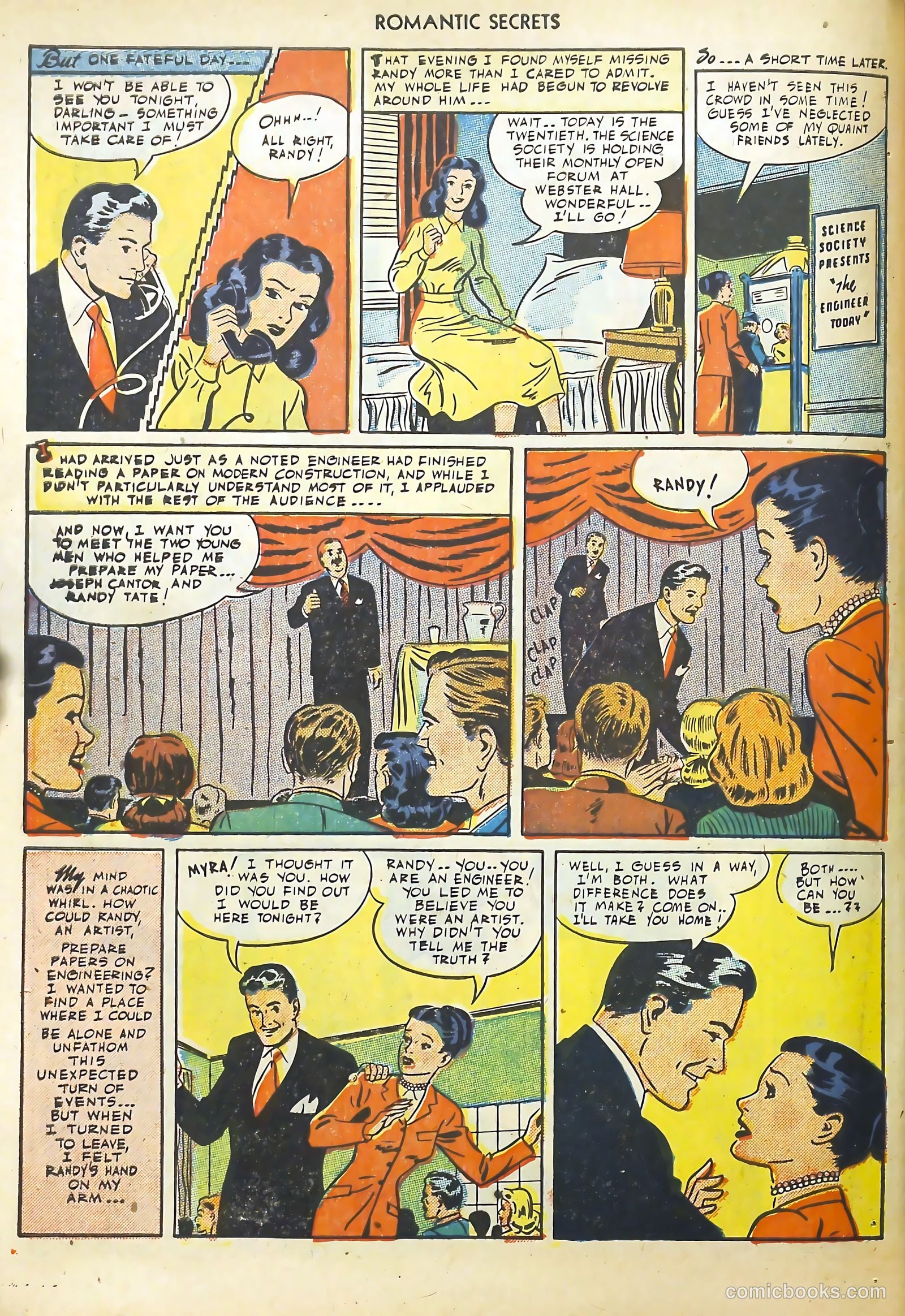 Big Book Romances #1 (1950) — page 130 of 149