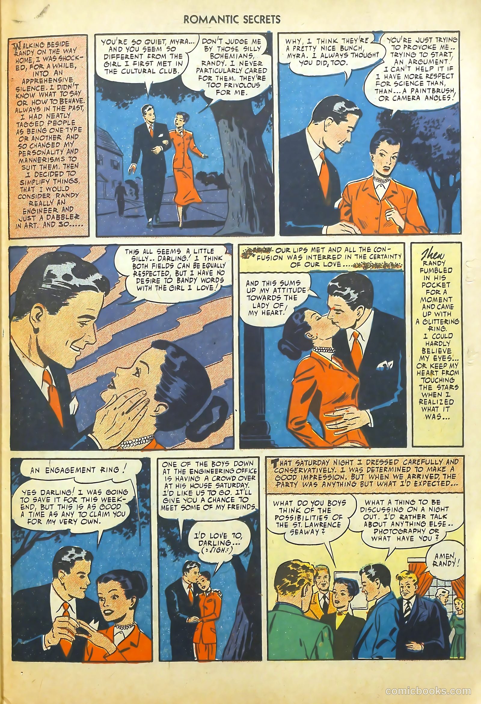 Big Book Romances #1 (1950) — page 131 of 149