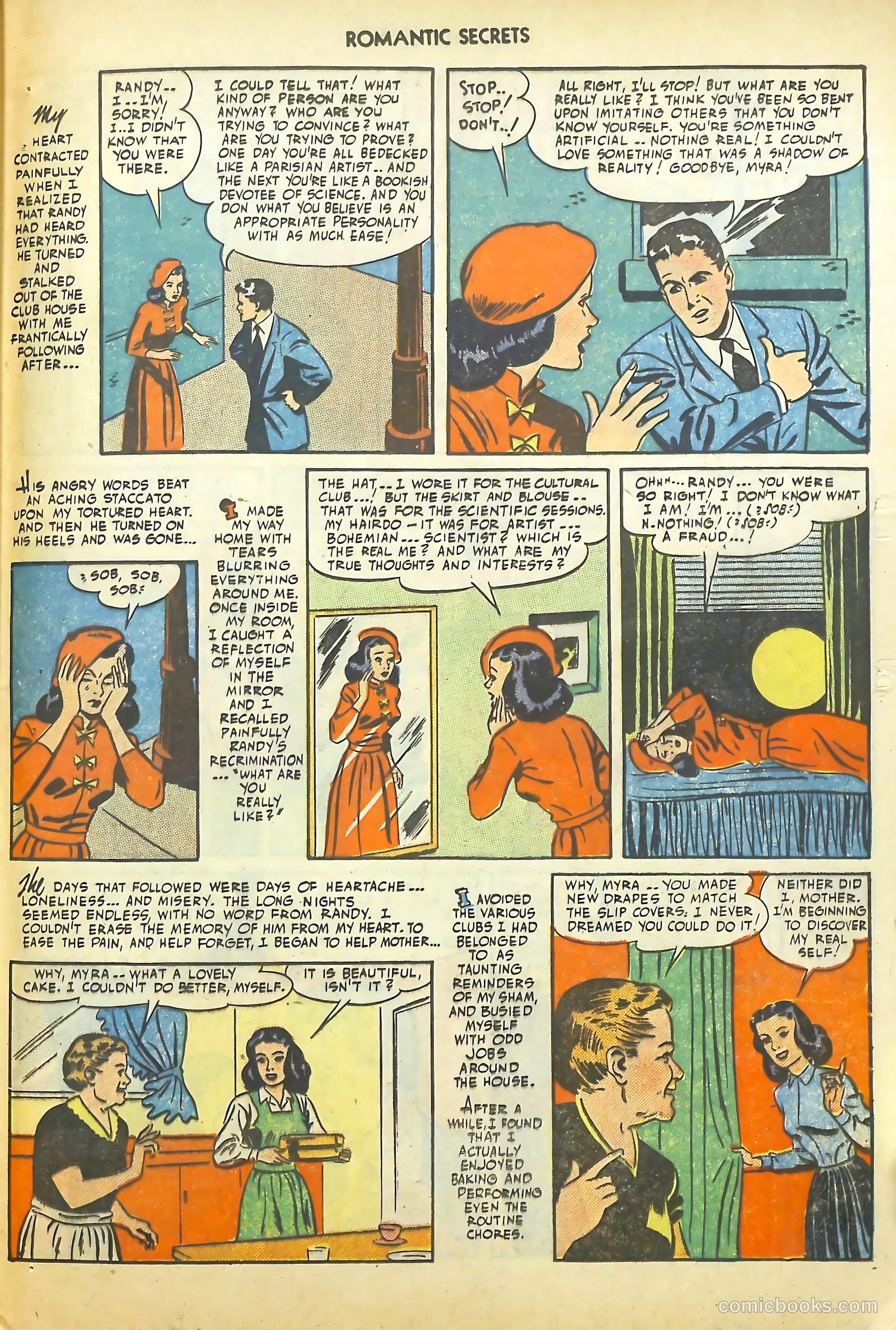 Big Book Romances #1 (1950) — page 133 of 149