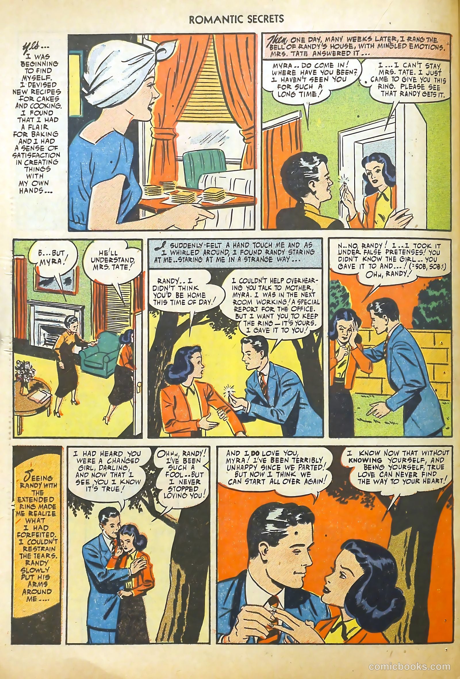 Big Book Romances #1 (1950) — page 134 of 149