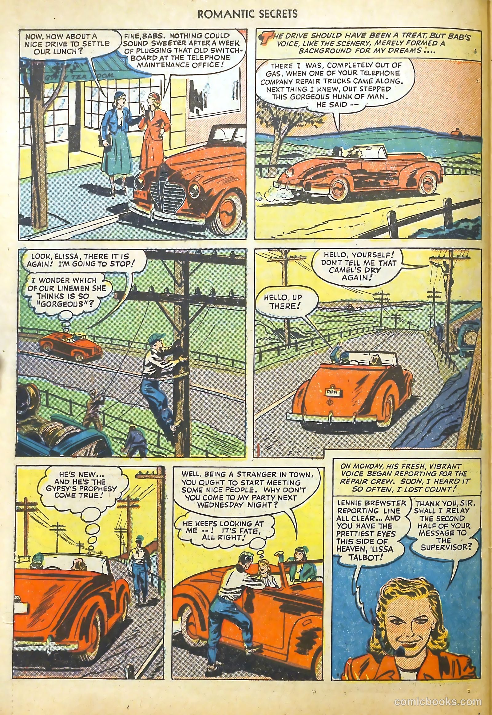 Big Book Romances #1 (1950) — page 138 of 149