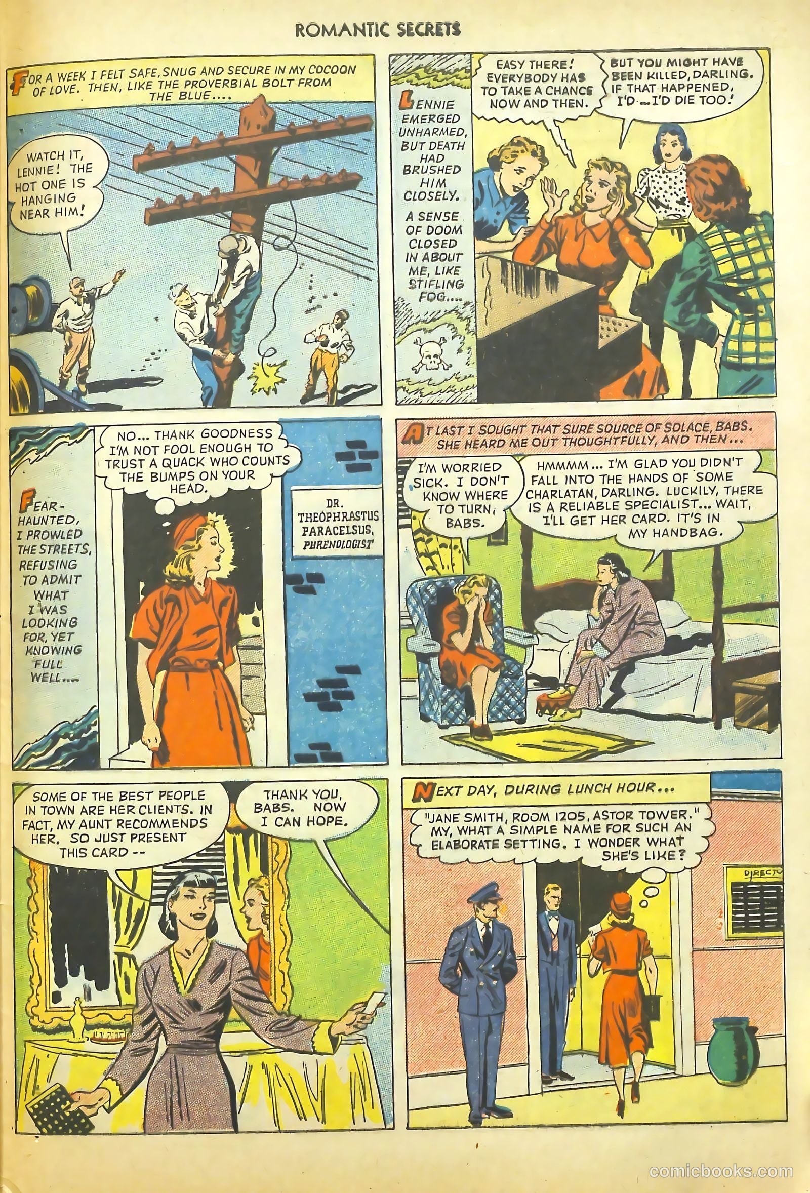 Big Book Romances #1 (1950) — page 141 of 149