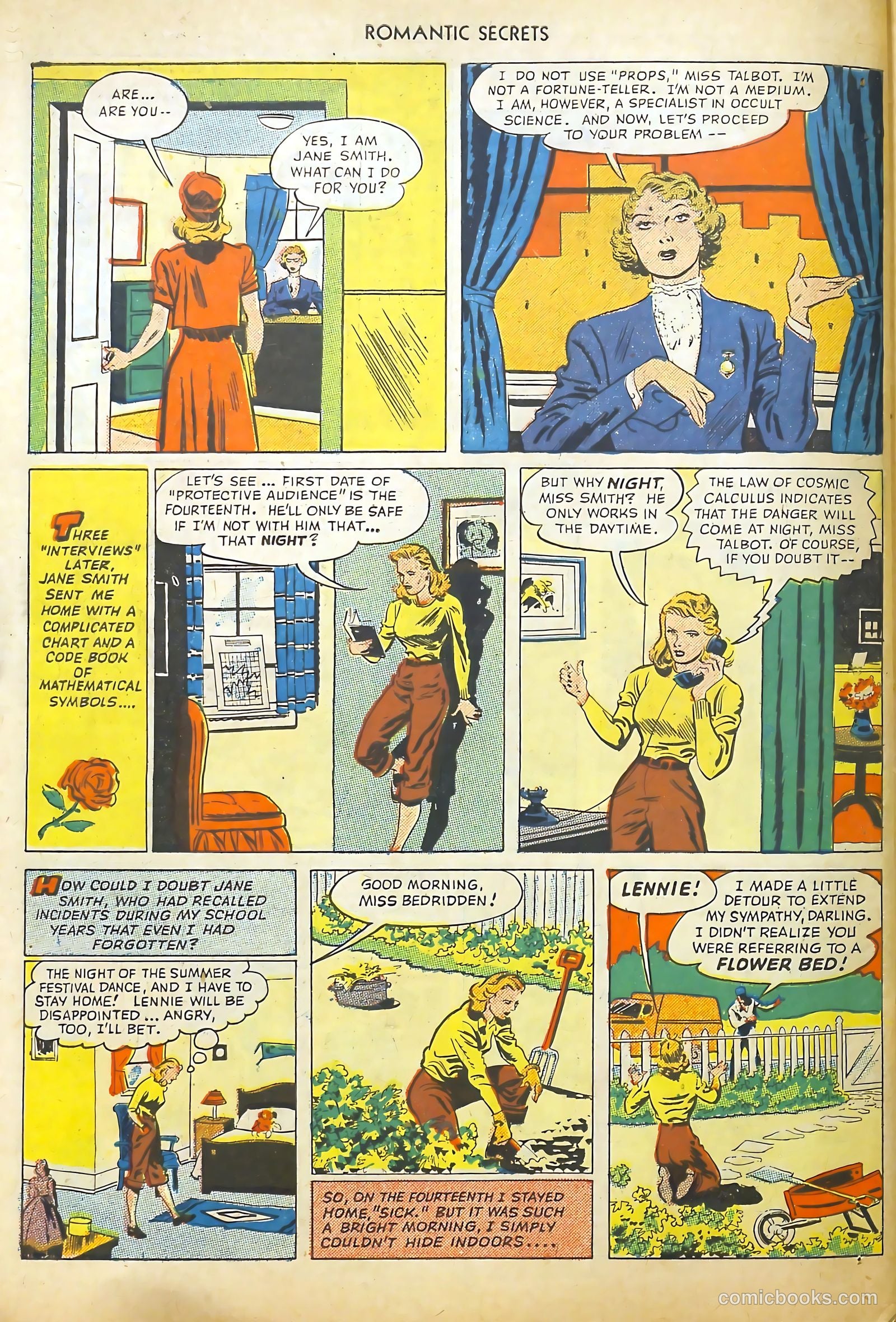 Big Book Romances #1 (1950) — page 142 of 149