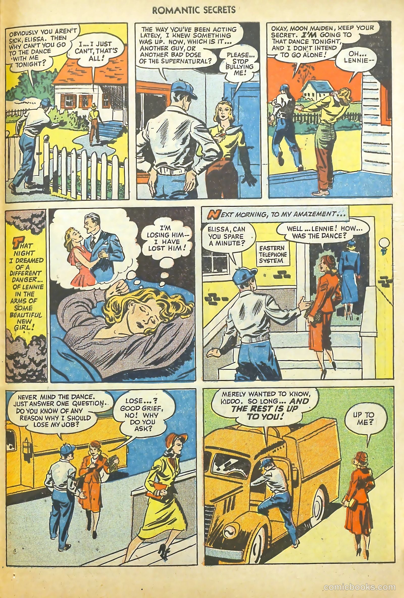 Big Book Romances #1 (1950) — page 143 of 149