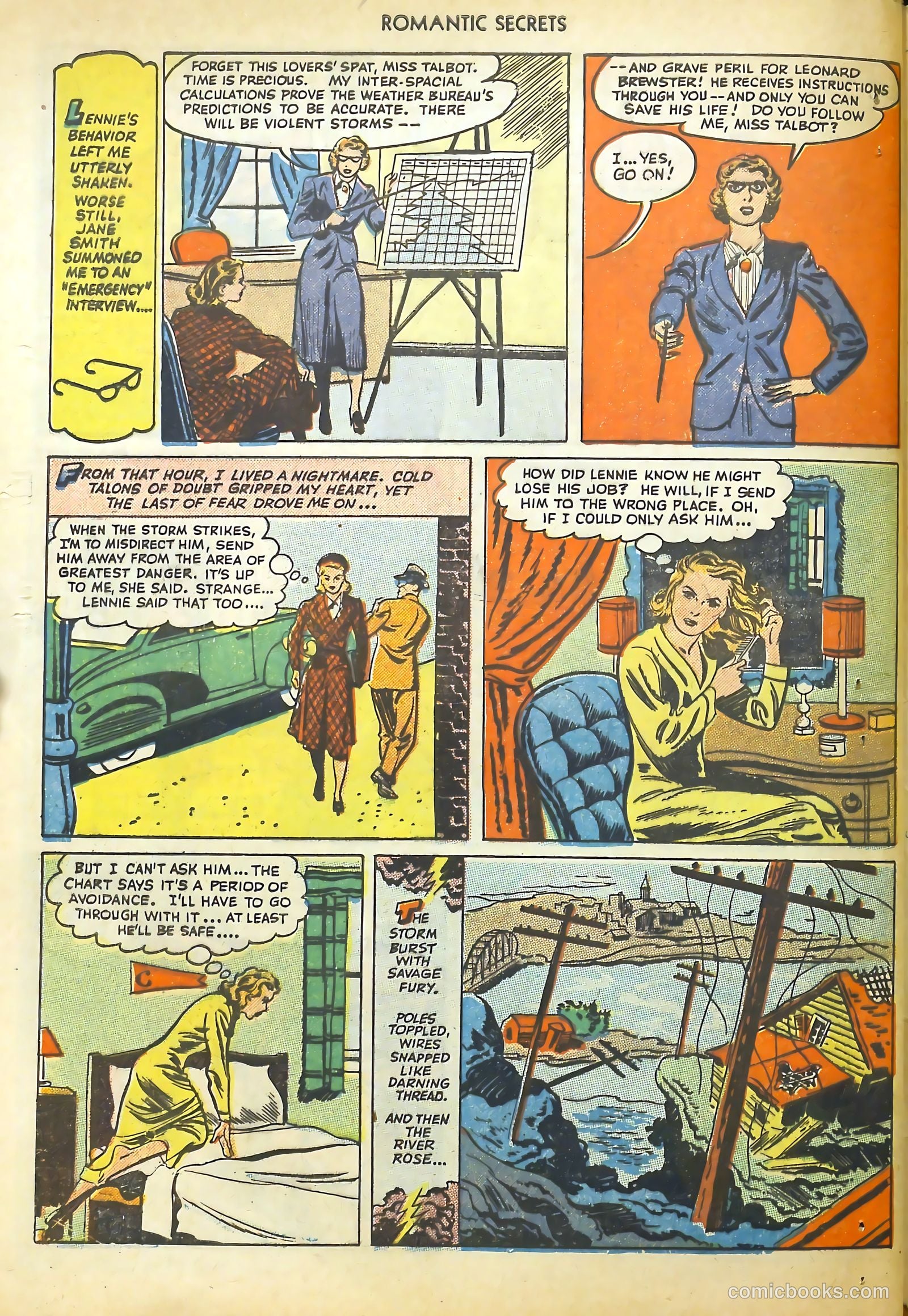 Big Book Romances #1 (1950) — page 144 of 149