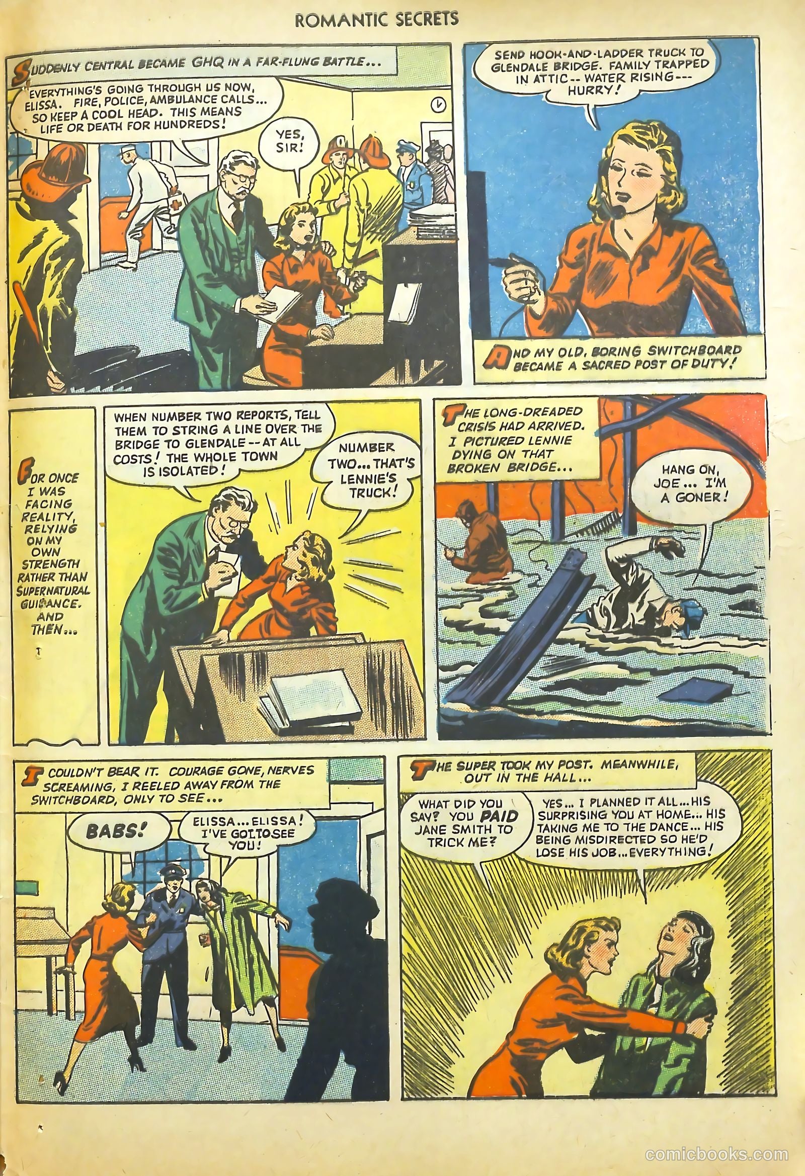 Big Book Romances #1 (1950) — page 145 of 149