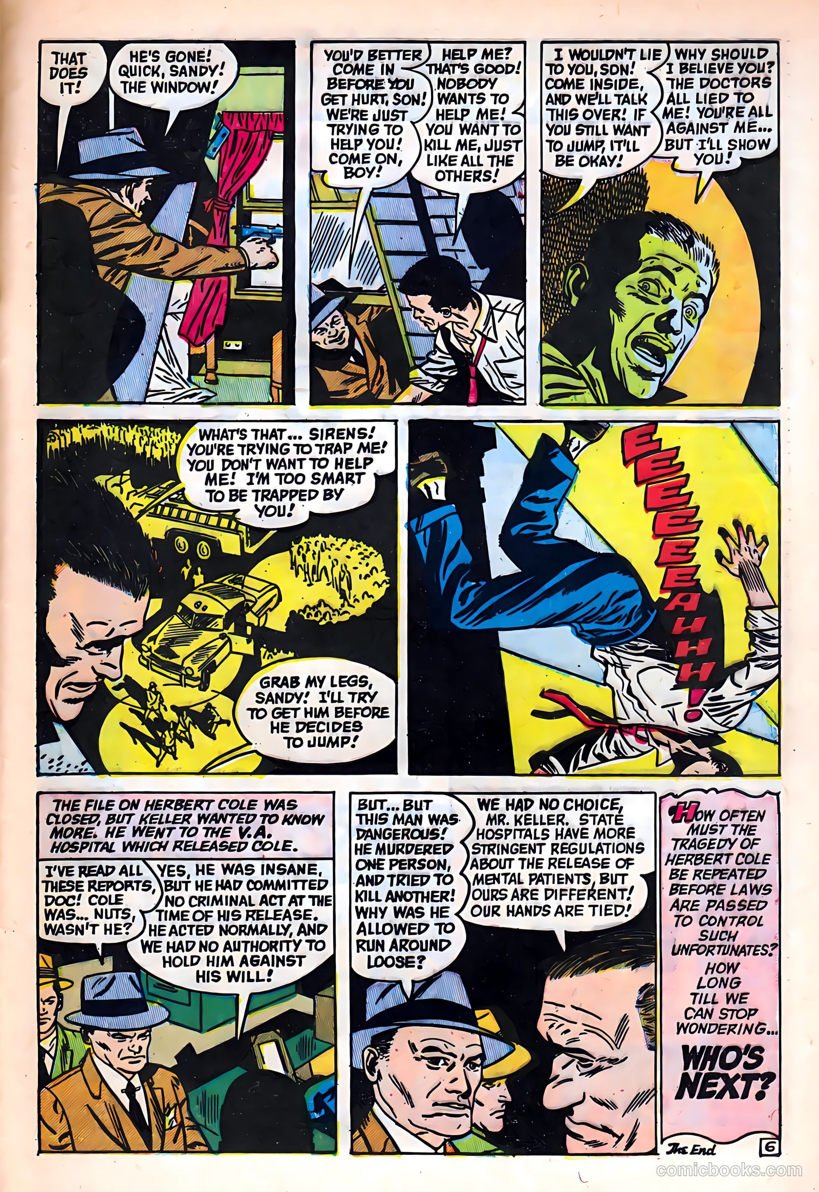 Who Is Next? #5 (1953) — page 33 of 37