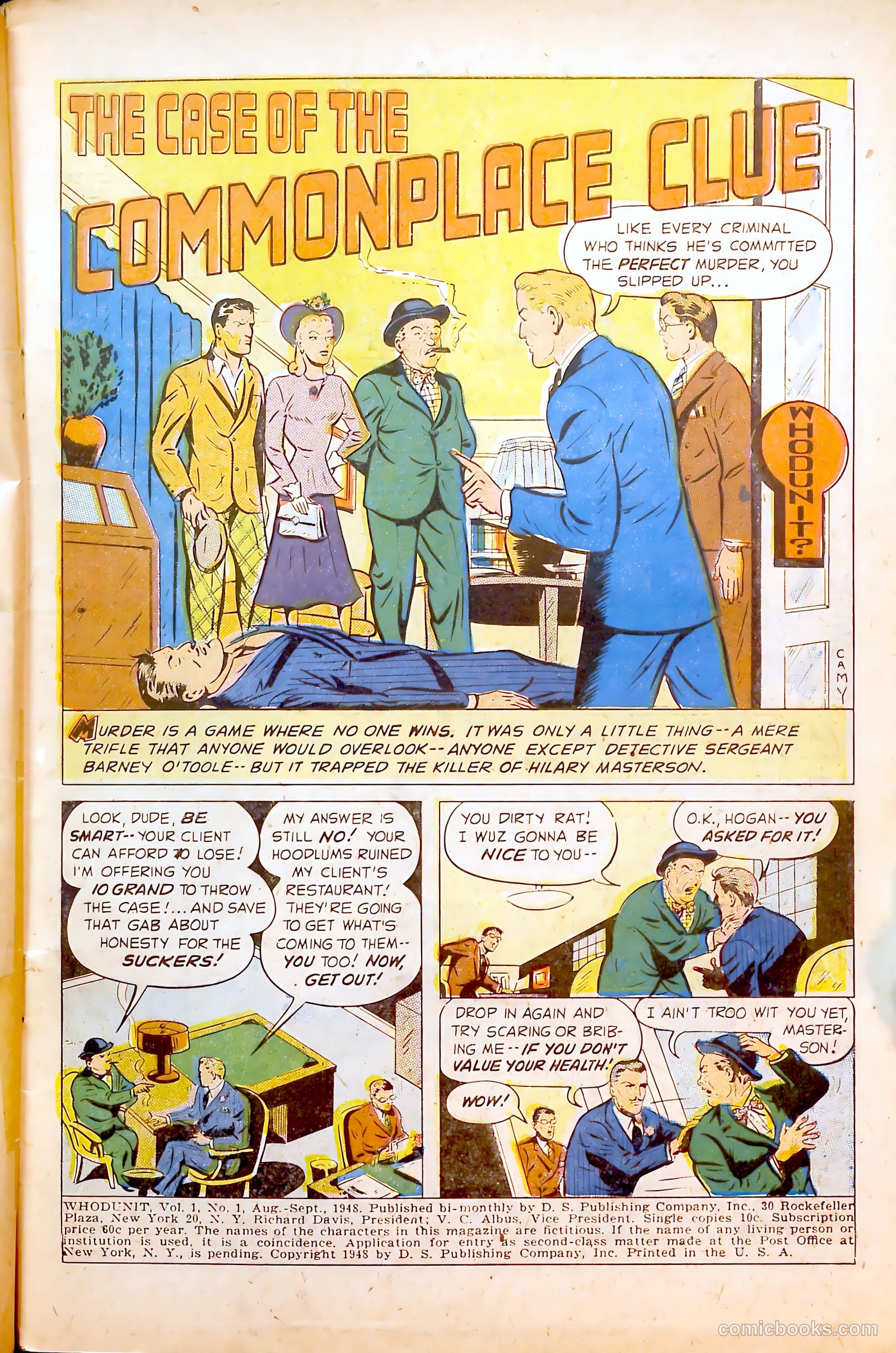 Whodunit #1 (1948) — page 3 of 52