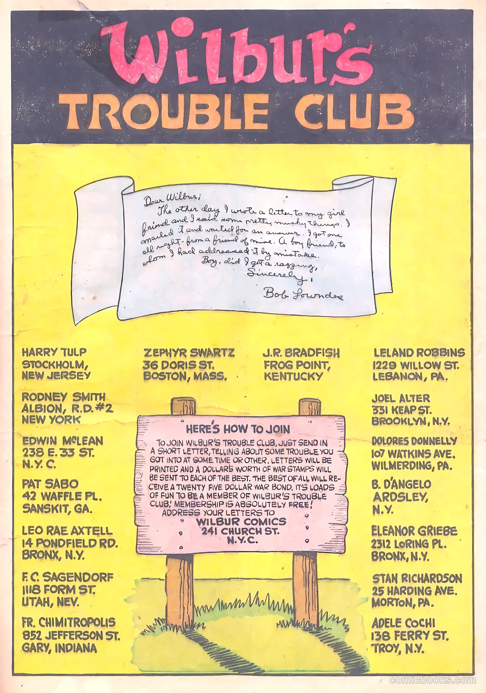 Wilbur #5 (1945) — page 14 of 55