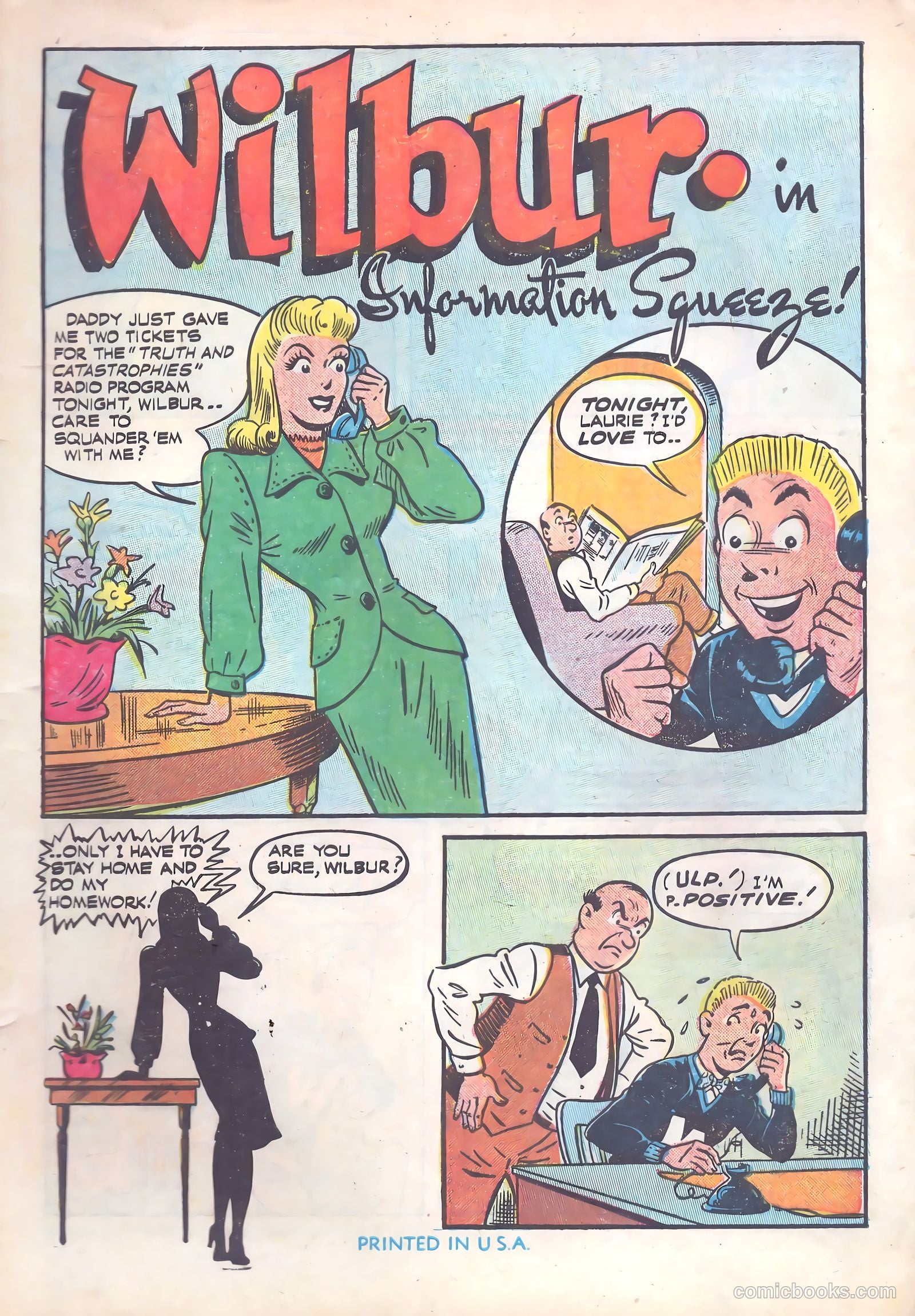 Wilbur Comics #20 (1948) — page 3 of 52