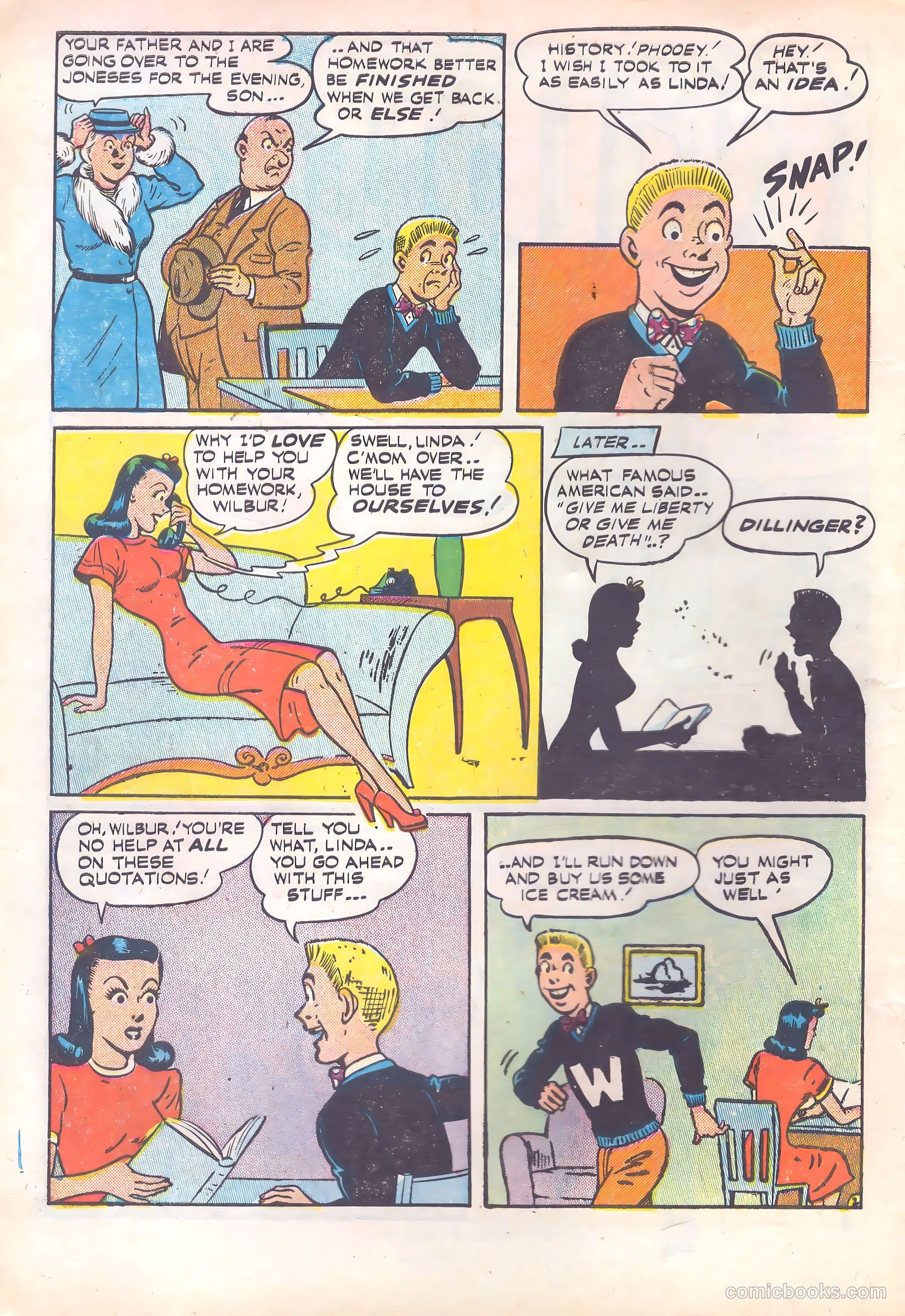 Wilbur Comics #20 (1948) — page 4 of 52