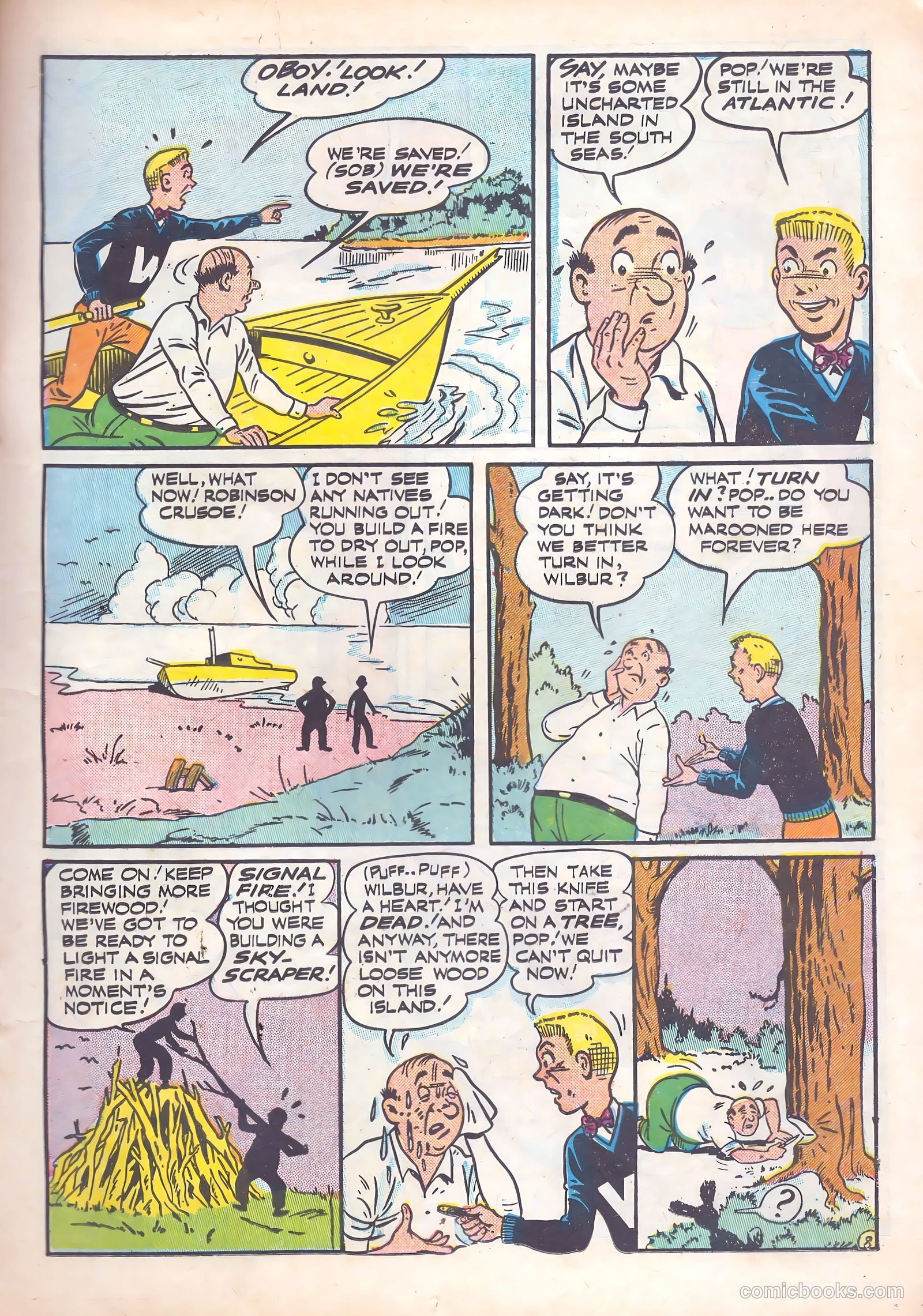 Wilbur Comics #20 (1948) — page 19 of 52