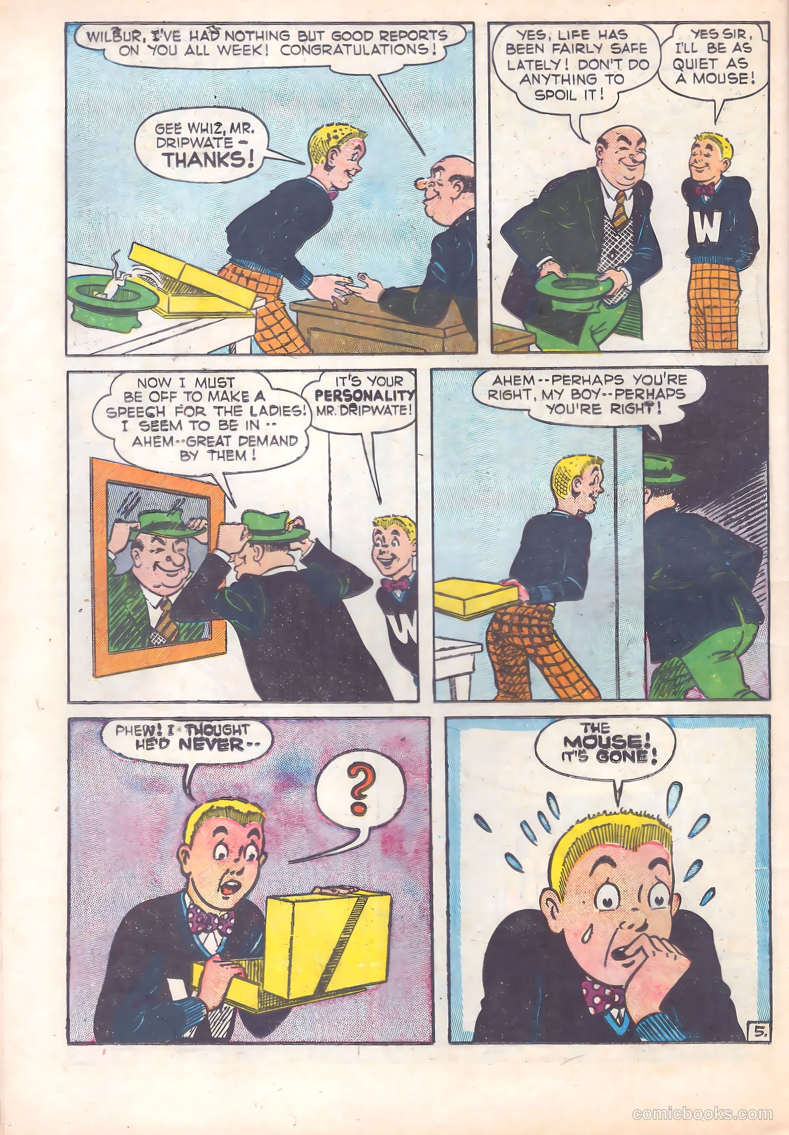 Wilbur Comics #20 (1948) — page 36 of 52