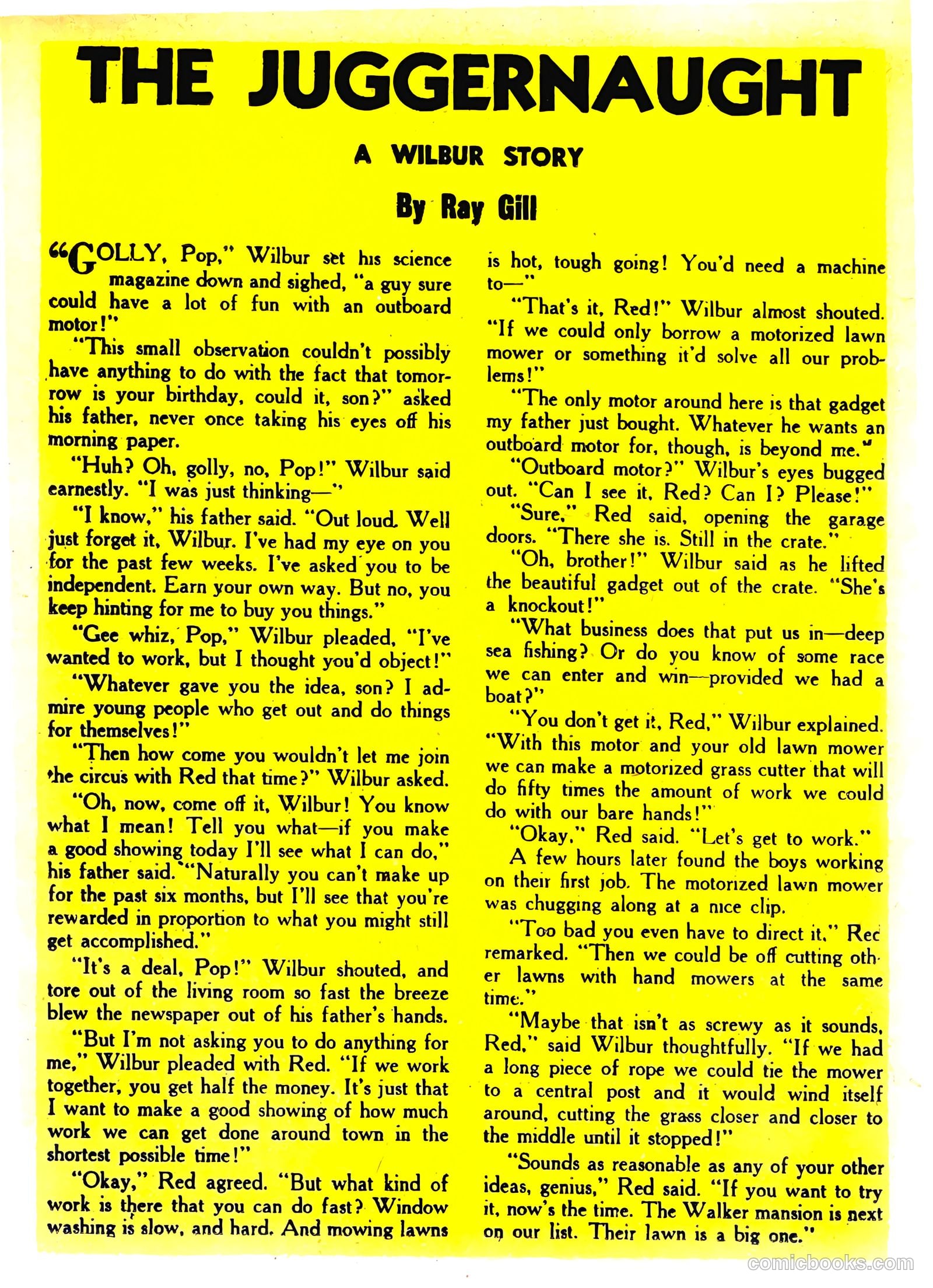 Wilbur Comics #21 (1948) — page 32 of 52