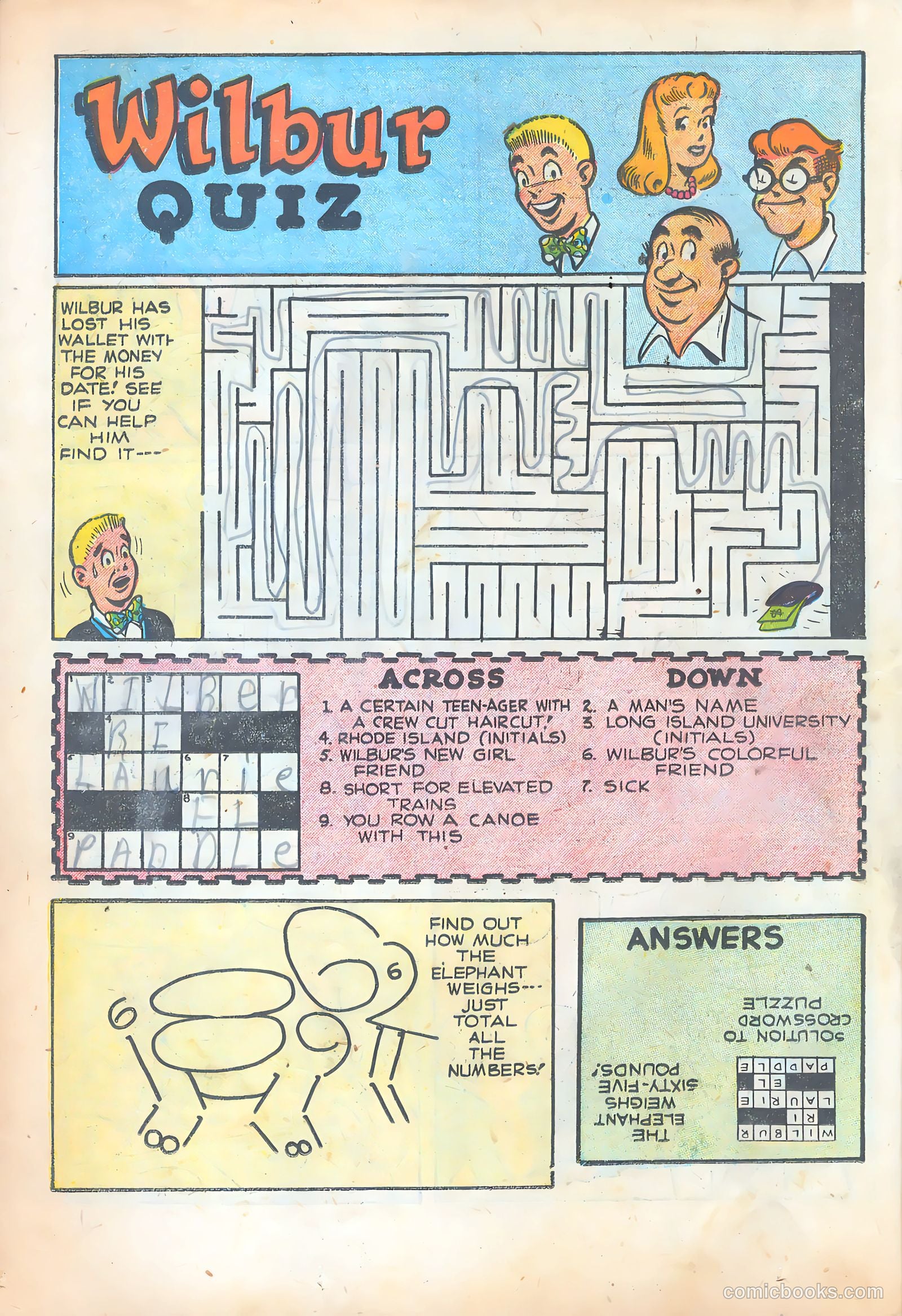 Wilbur Comics #22 (1948) — page 38 of 52