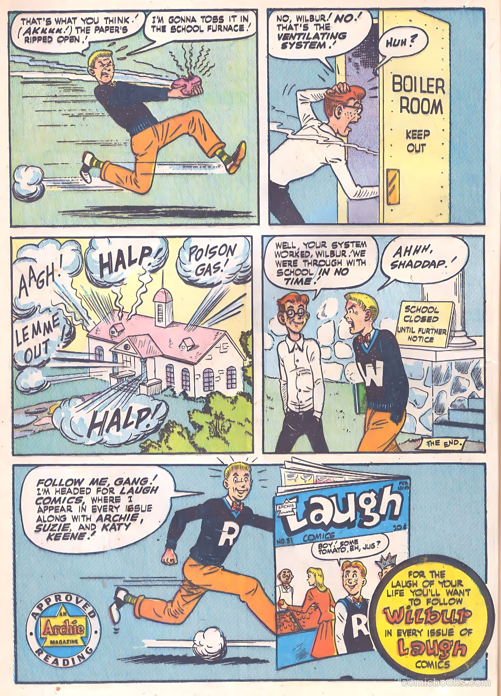 Wilbur Comics #23 (1949) — page 18 of 52