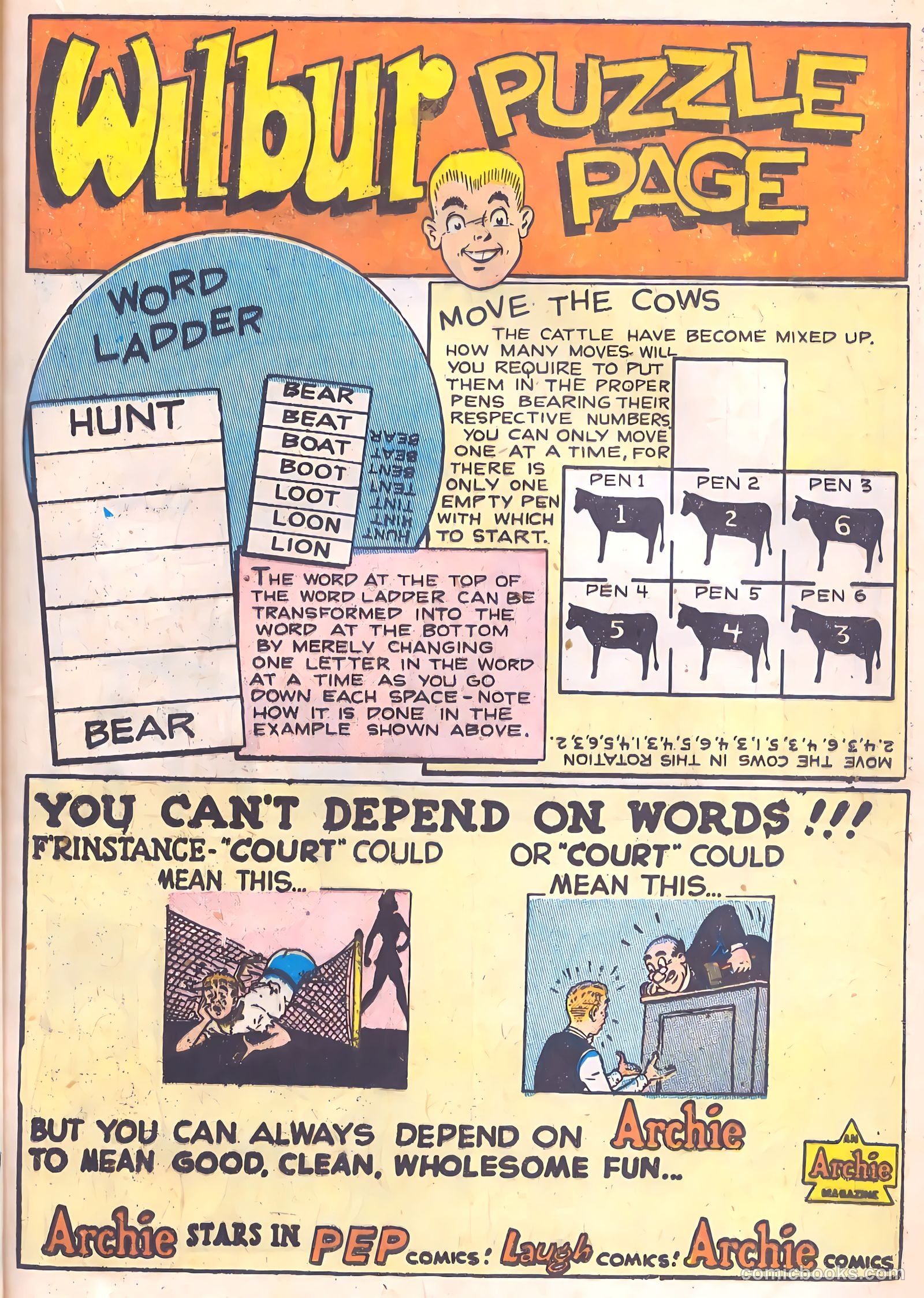 Wilbur Comics #23 (1949) — page 19 of 52